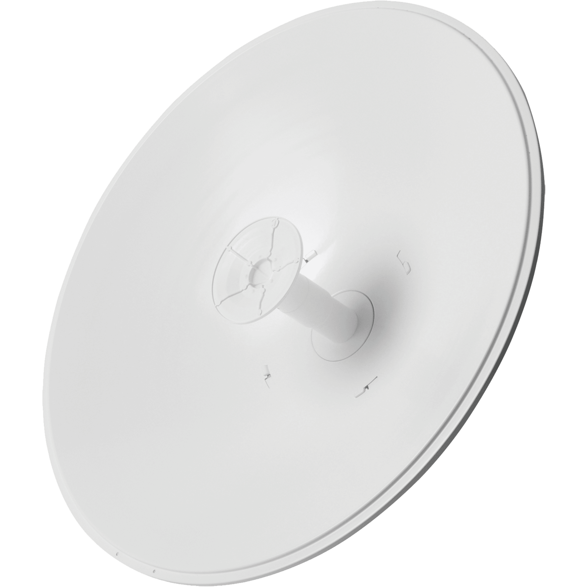 Antena Direccional airFiber X, ideal para enlaces Punto a Punto (PtP), frecuencia 5 GHz (4.9 - 5.8 GHz) de 30 dBi slant 45