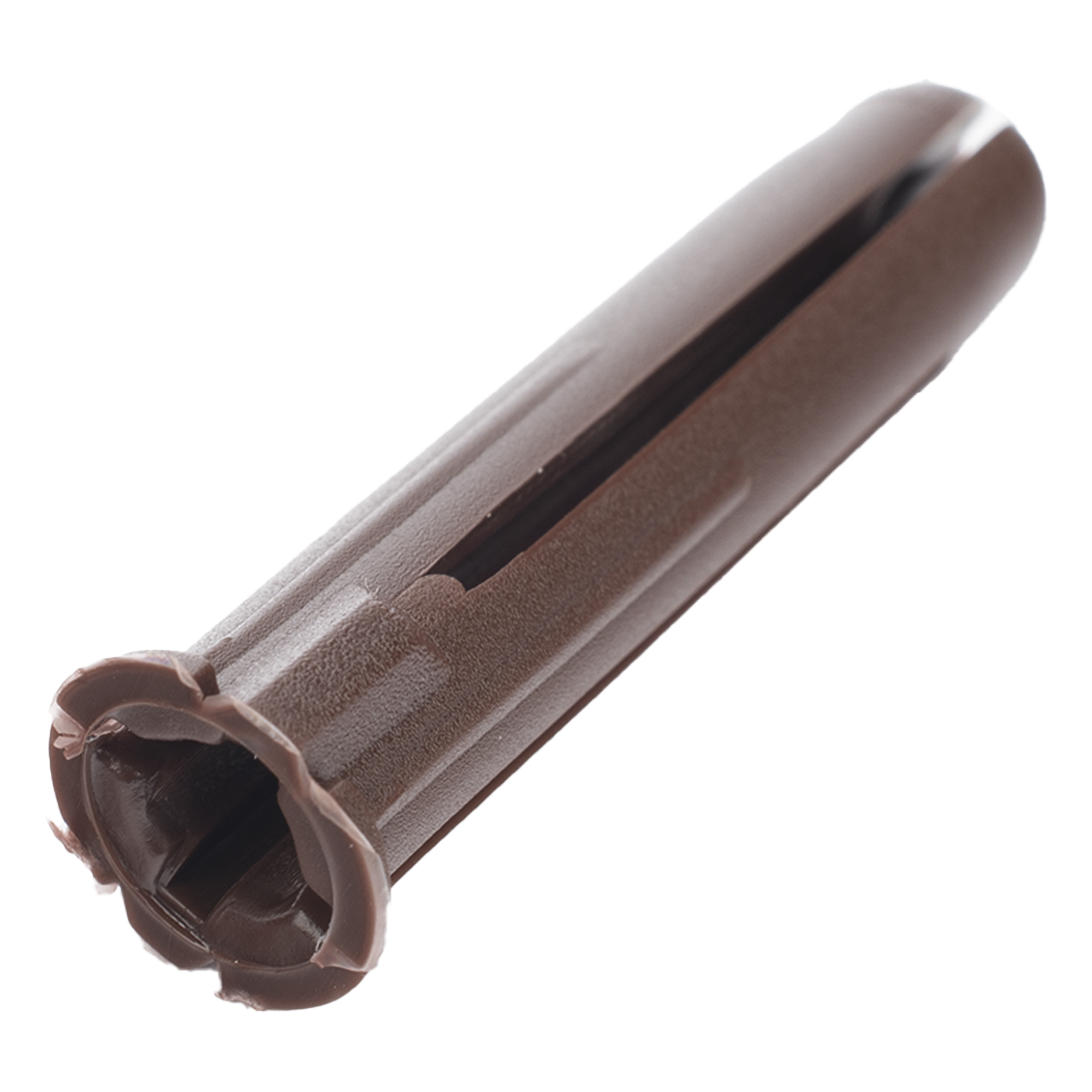 Paquete de 10 taquetes café 1 3/4" y 10 tornillos 10mm x 1 3/4" (1104-05002)