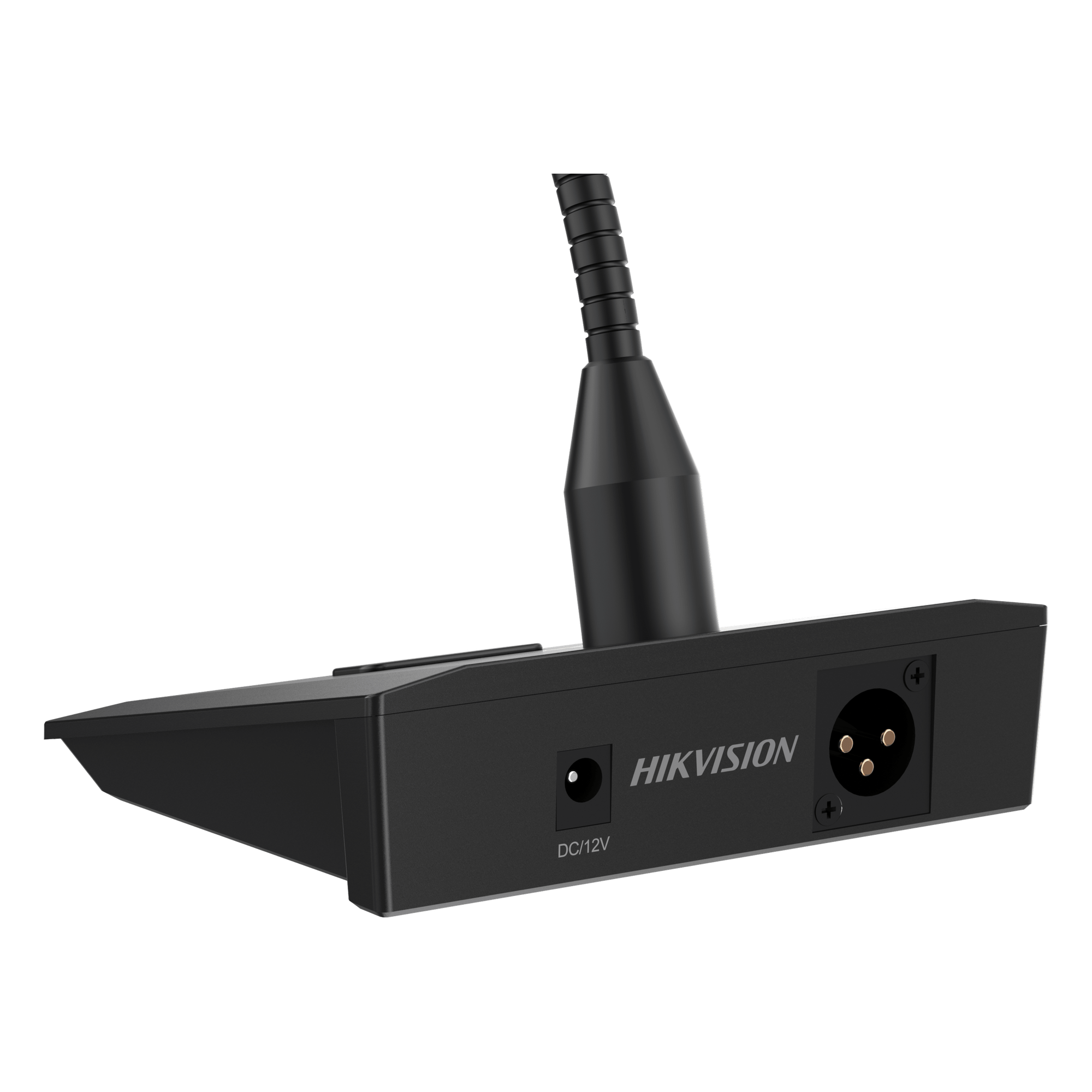 Micrófono de Voceo / Cuello Ganso 409 mm / Alimentación 12 V / Phantom 48 V / Respuesta 20 Hz a 20 kHz / LED