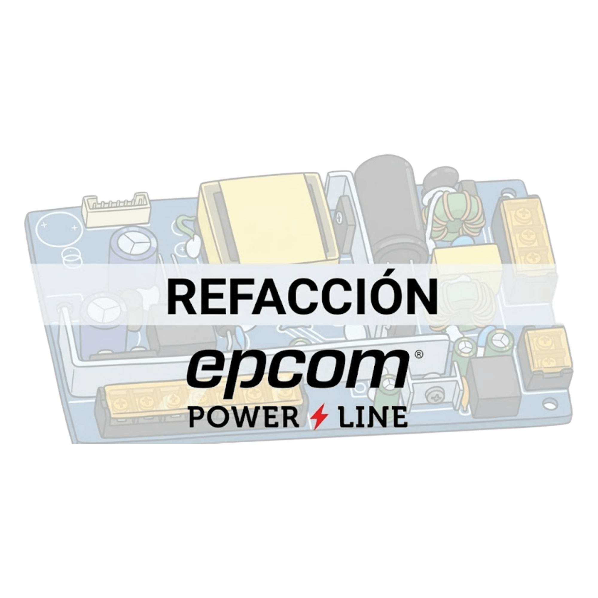 Tarjeta de Control Principal (MCB) / Refacción para UPS EPU2000RTOL2U / EPCOM Power Line / Repuesto Directo