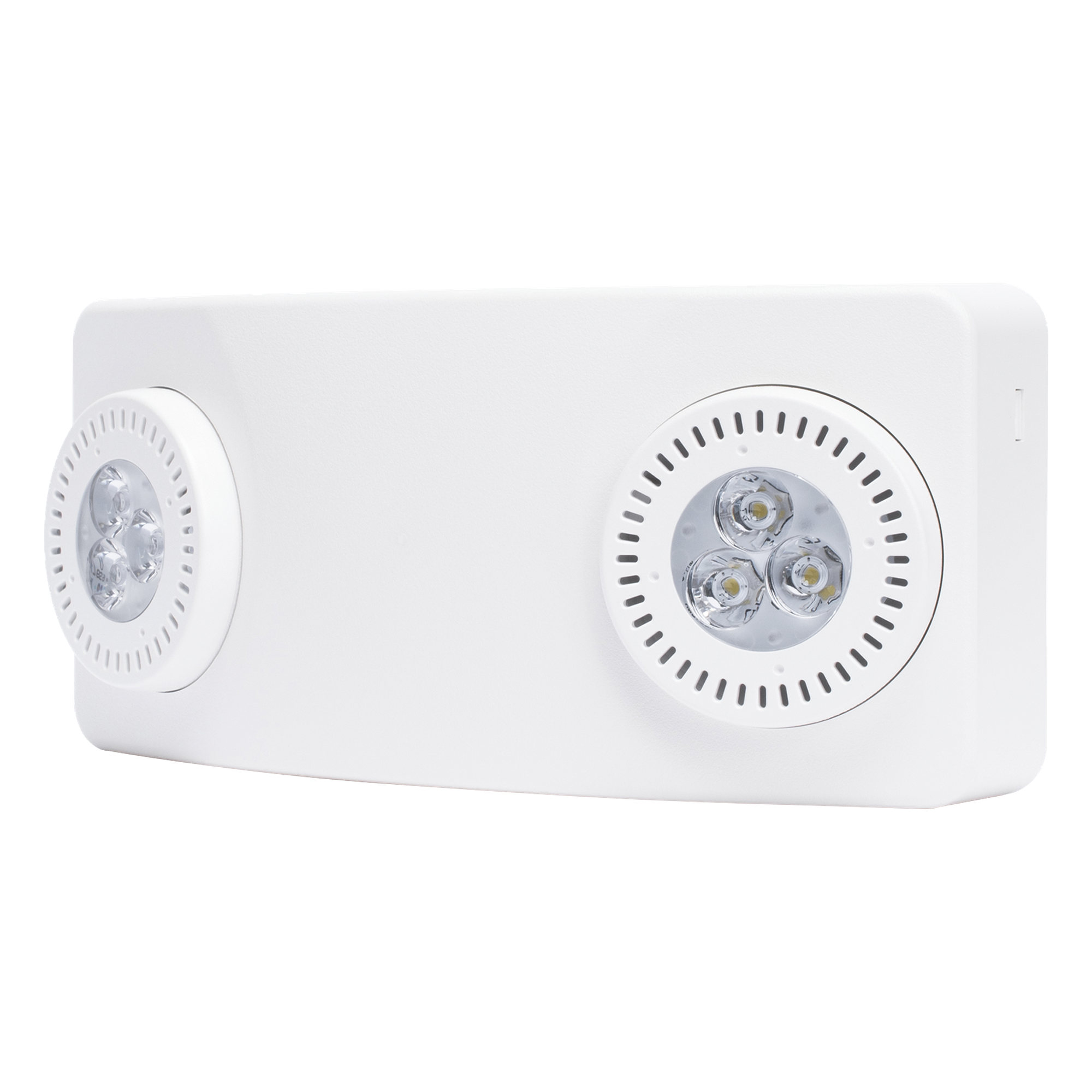 Luz de Emergencia Dual LED / 520 lúmenes / Uso Rudo / Cubierta ABS UL 5VA / Batería 9.6V 3Ah / 90 min Autonomía / Montaje Pared o Techo