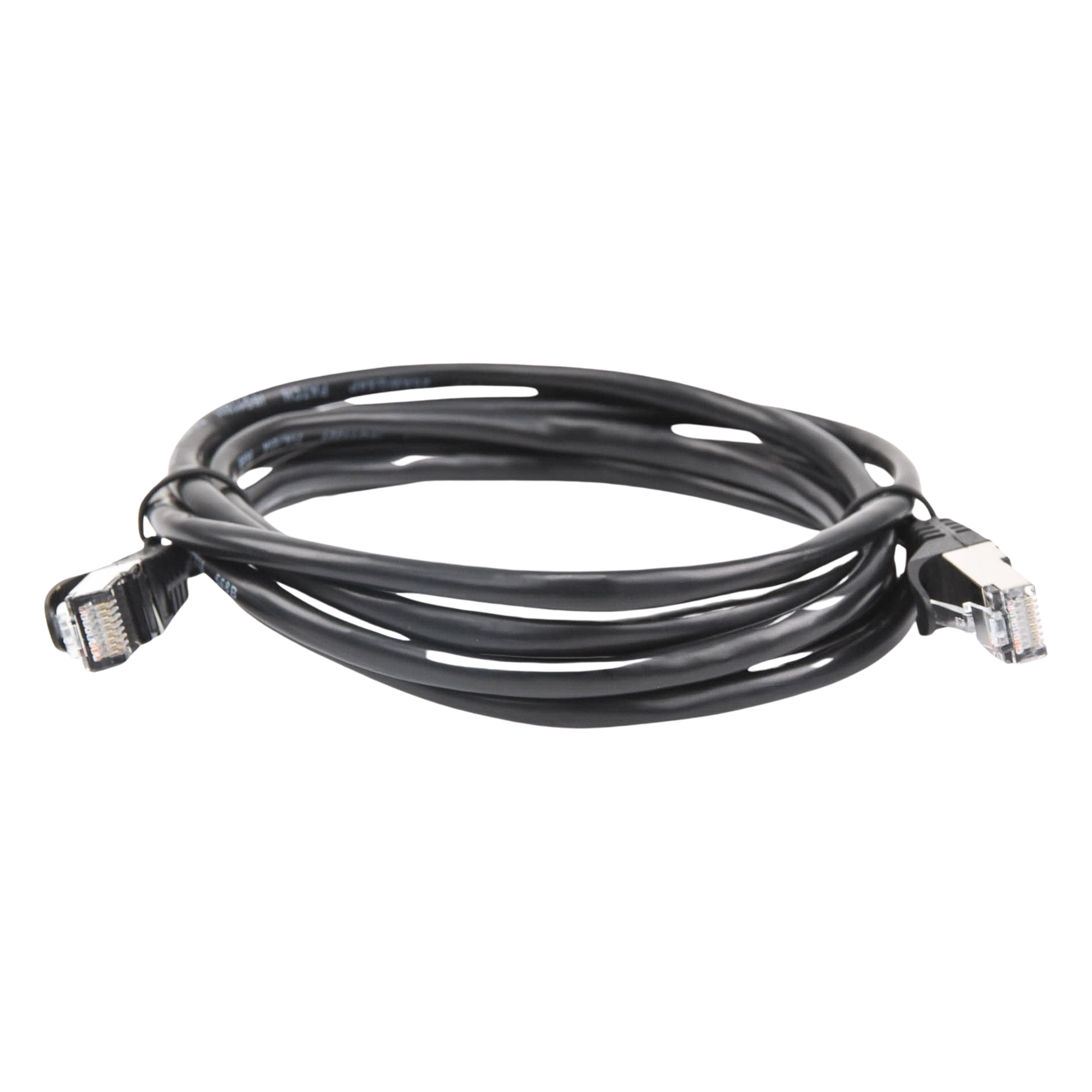 Cable de Parcheo FTP / Cat5e / 2.0 m (6.56 ft) / Blindado / RJ45 / Negro