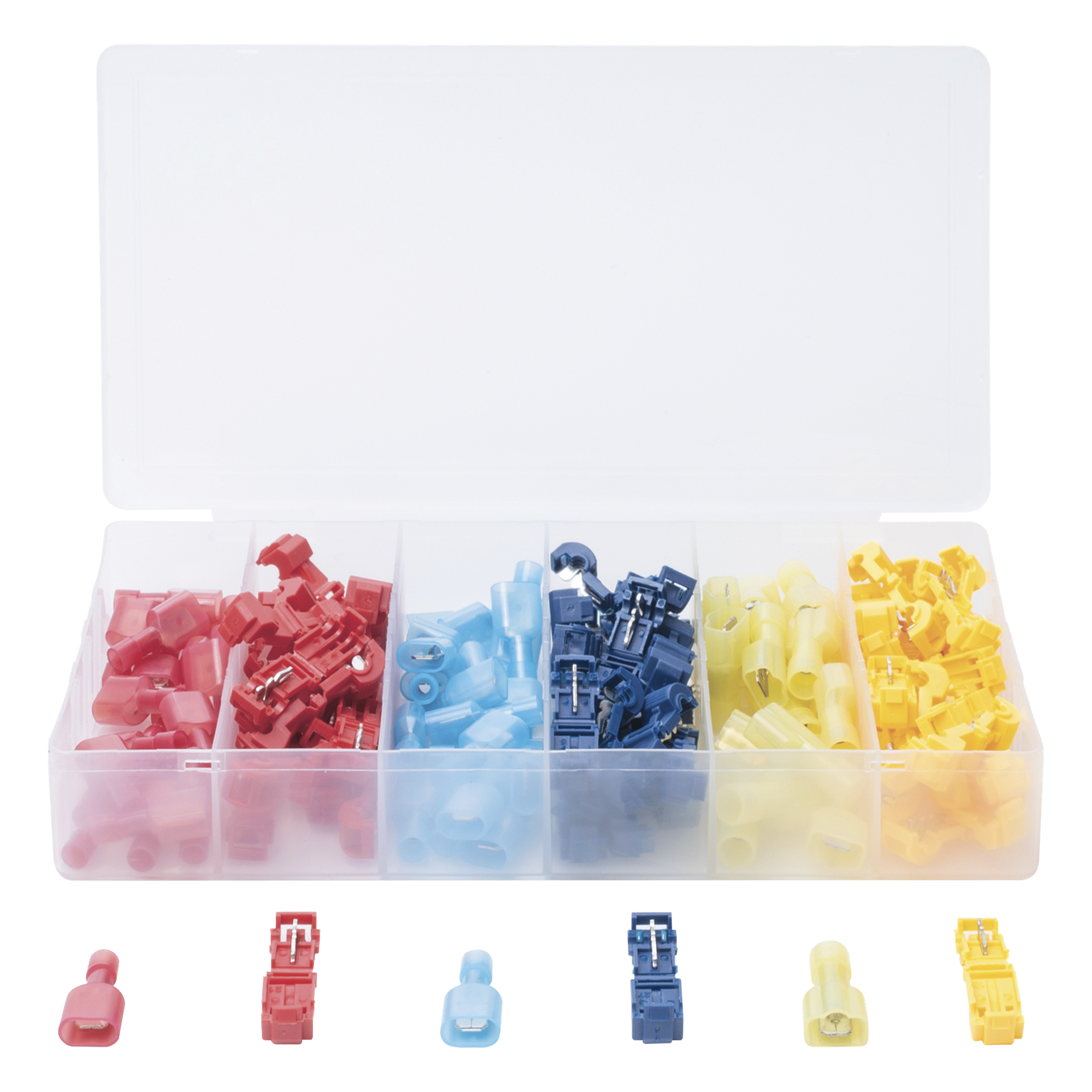 Kit de 60 Conectores para Cableado Eléctrico Tipo T-TAP / Conectores tipo Unión — EPCOM POWERLINE · SKU CT-T123
