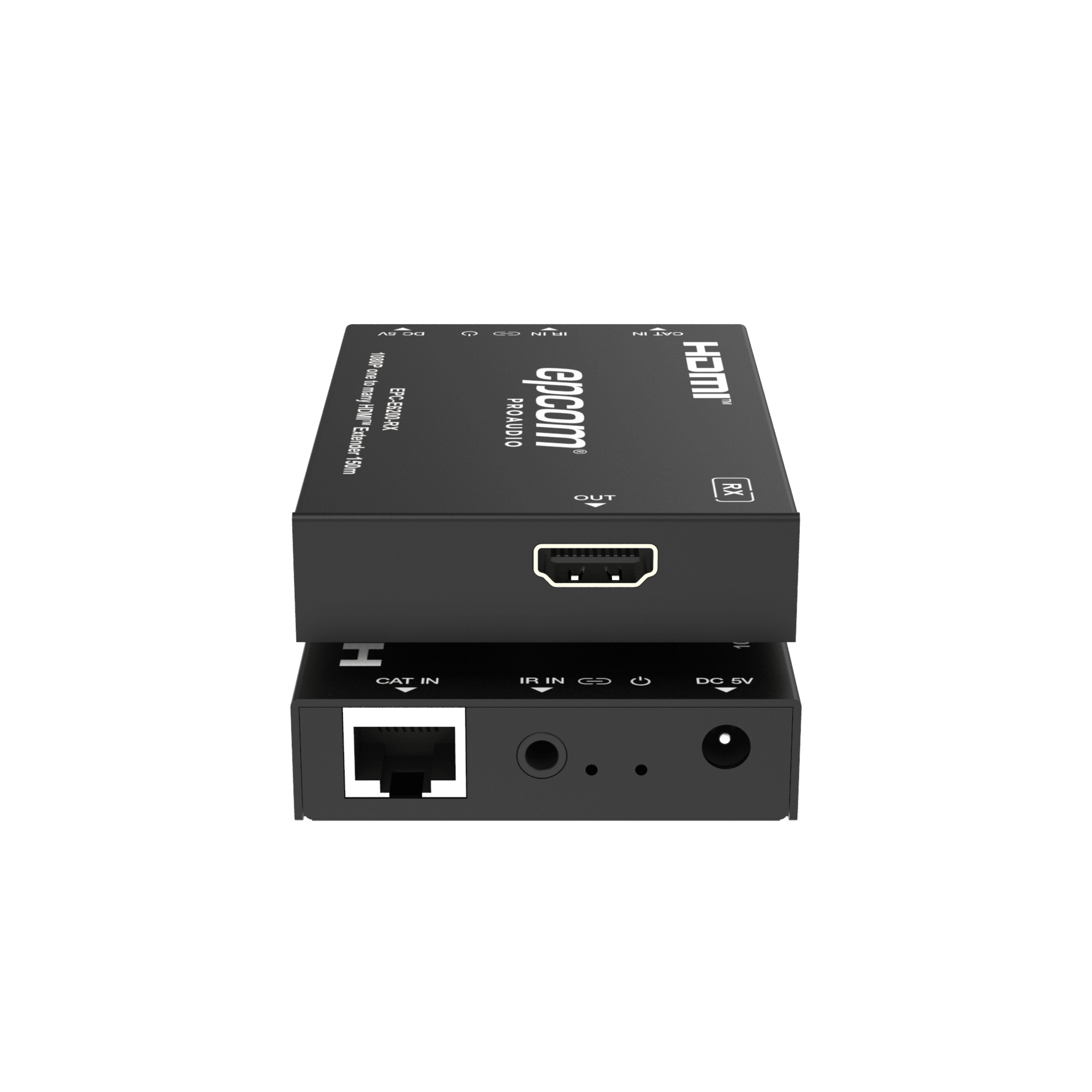 Extensor HDMI™ Sobre IP | Codificador Y Decodificador | 150m Por Cable CAT6 | Compatible Con Red Gigabit | Video Full HD | Compresión EZCast | Control IR Unidireccional