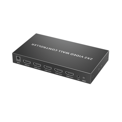 Controlador de VideoWall 2x2 | Multiples Modos de Vista | Audio 3.5mm | Control RS232