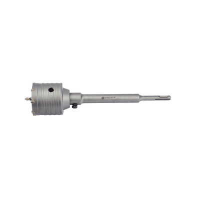 Broca Pasamuros SDS, Sacabocado para Concreto de 65mm con Extensión de 220mm 