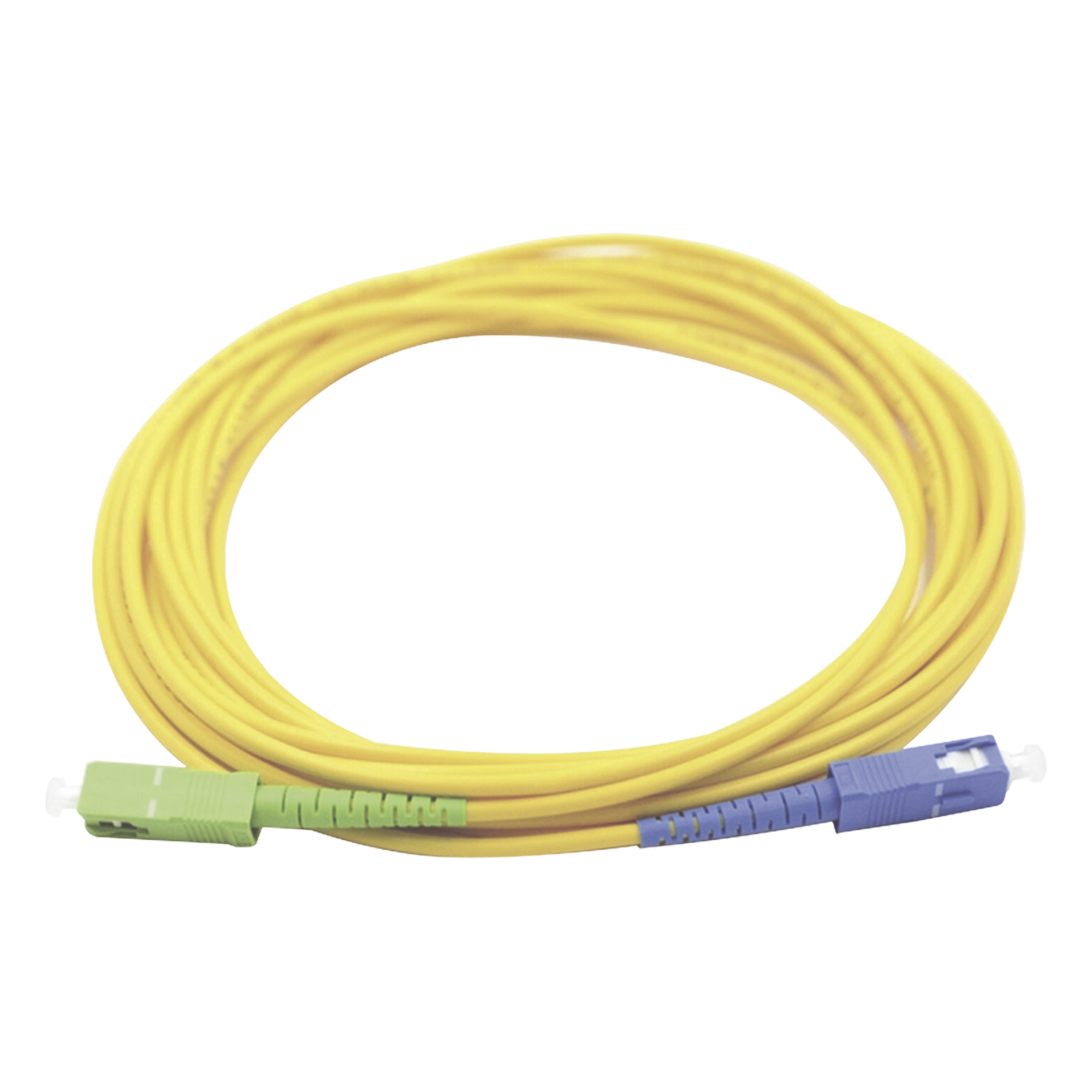 Jumper de Fibra Óptica Monomodo SC/UPC-SC/APC Simplex, Color Amarillo 3 Metros (9.84 Pies) — LINKEDPRO BY EPCOM · SKU LP-FO-SCU-SCA-03