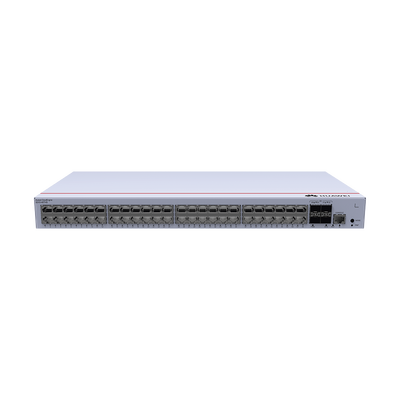 Switch de Distribución/Core Gigabit Administrable Capa 3 / 48 puertos 10/100/1000 Mbps / 4 Puertos 1GE SFP Uplink / ERPS / Rutas Estáticas / iStack / Administración Nube Gratis