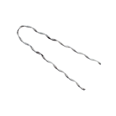 Remate Preformado para Fibra Óptica Mini Figura 8, Span 80 m, para mensajero de acero con diámetro Φ 1.6 mm - 1/16"