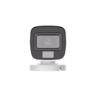 [SIN LOGO DE MARCA] [Dual Light + ColorVu] Bala TURBOHD 2 megapixel / 20 mts IR + 20 mts luz blanca / Lente 2.8 (100° de Visión)  /  Exterior IP66 / Audio por Coaxitron / TVI-AHD-CVI-CVBS / Metal / Smart-Hybrid light