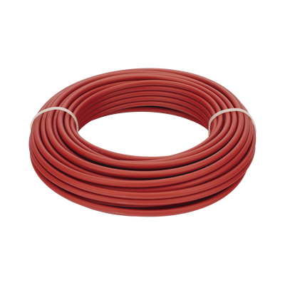 Cable Fotovoltaico Rojo/ Cobre Estañado / 4 mm² (12 AWG) / 2000V / Rollo de 25 m / / UL 4703 y TUV