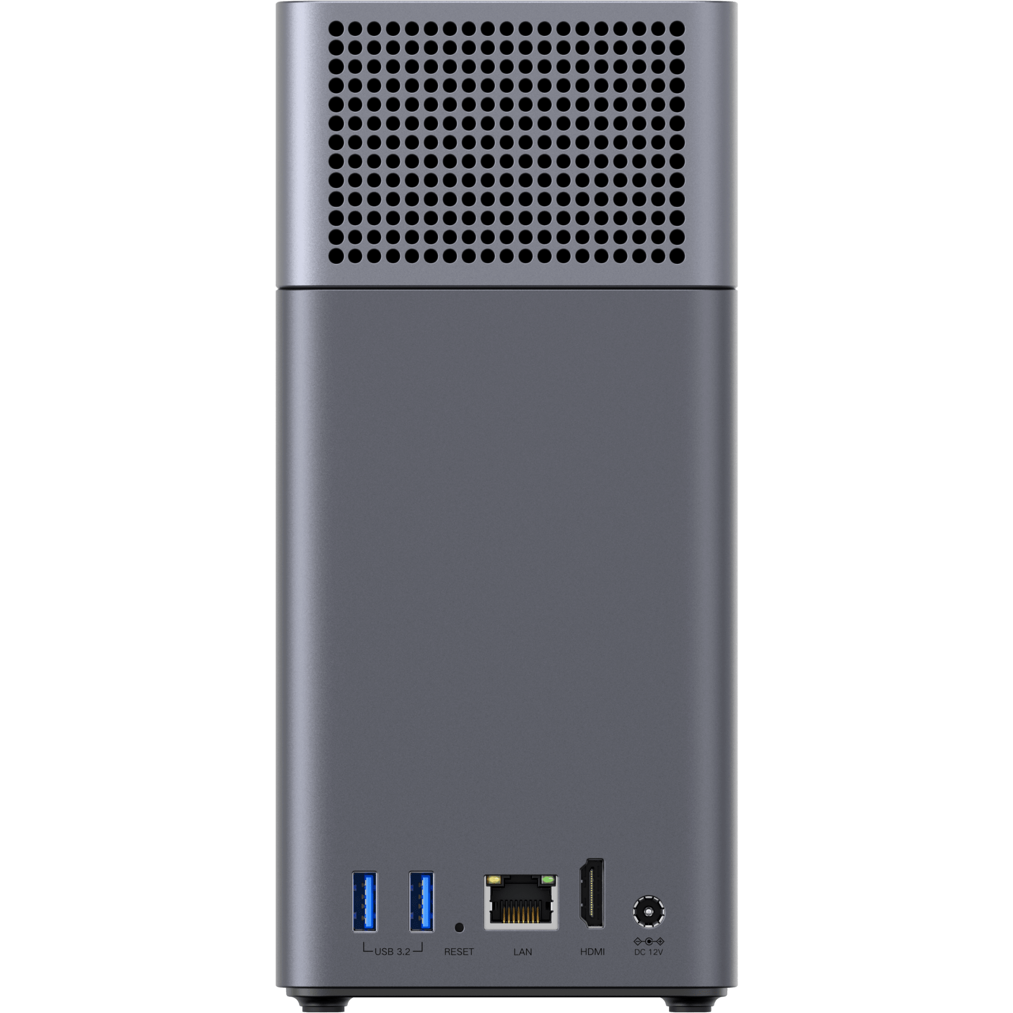 NAS UGREEN NASync DH2300 / Procesador RK3576 / 4GB / 32GB eMMC / 2 Bahías SATA / JBOD-Basic-RAID 0-RAID 1 / Puerto HDMI 4K / 1 GbE / USB 3.2 Gen 1 Type-C / Detección NFC