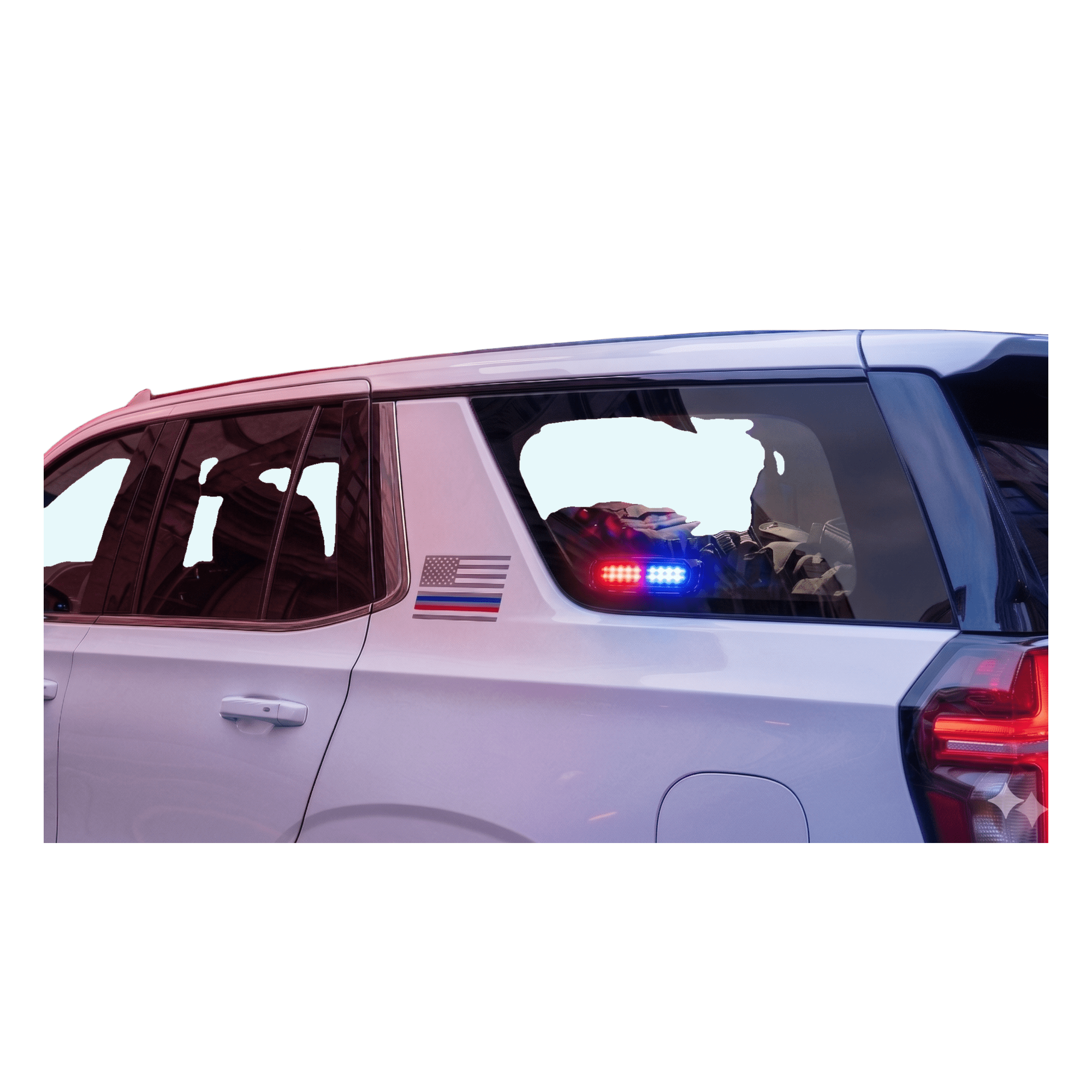 Bracket para Luces Auxiliares Internas Doble / Montaje Interior / Compatible LED / Emergencia y Seguridad