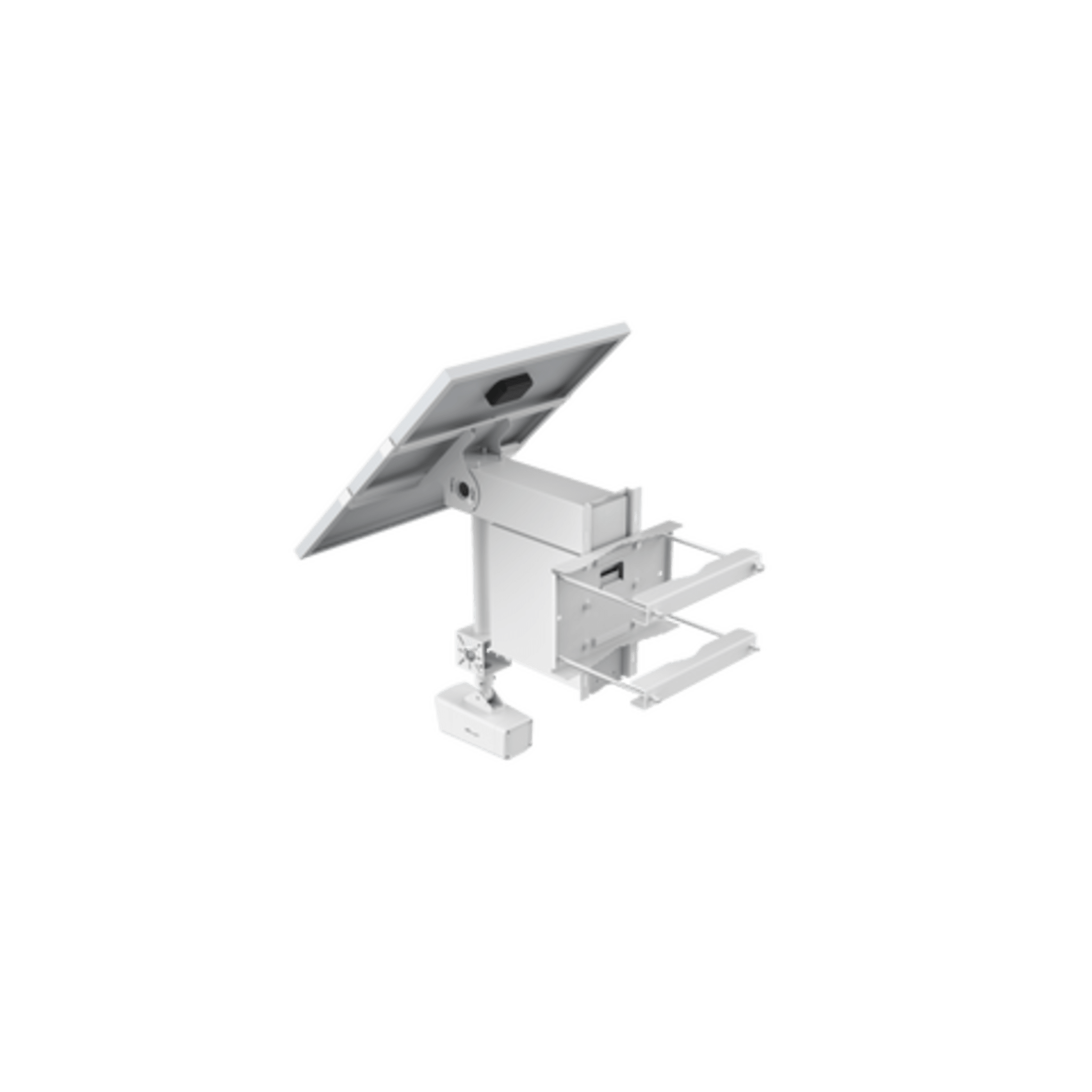 Camara con panel solar / Lente 4 MM / IP67 / 4G / Montaje para poste