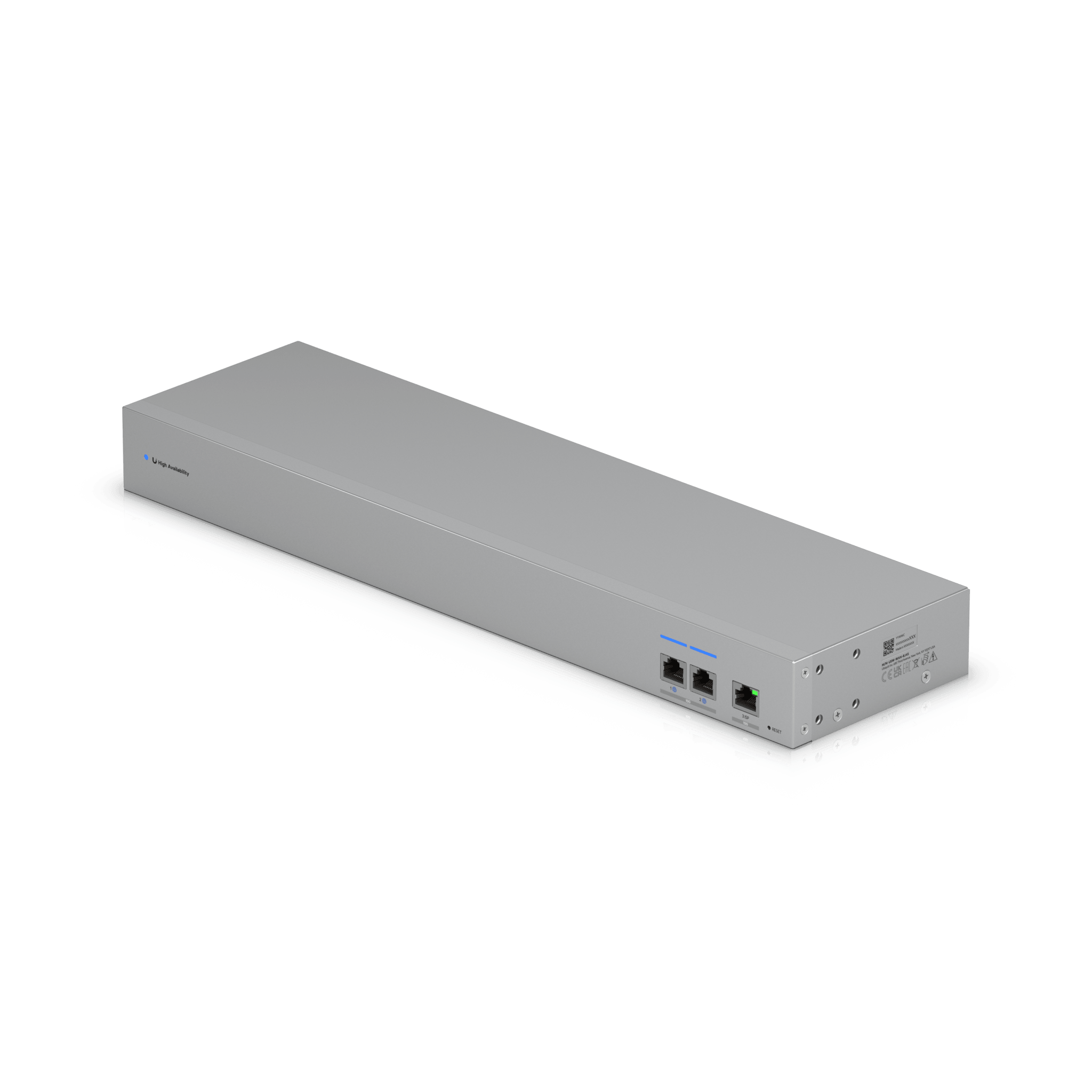 UniFi USW-WAN – Switch WAN Capa 2 con 3 Puertos RJ45 10 GbE y 1 Puerto RJ45 GbE y Alimentación CA Redundante para Alta Disponibilidad con UniFi Gateways en Modo Shadow (Rack 1U)