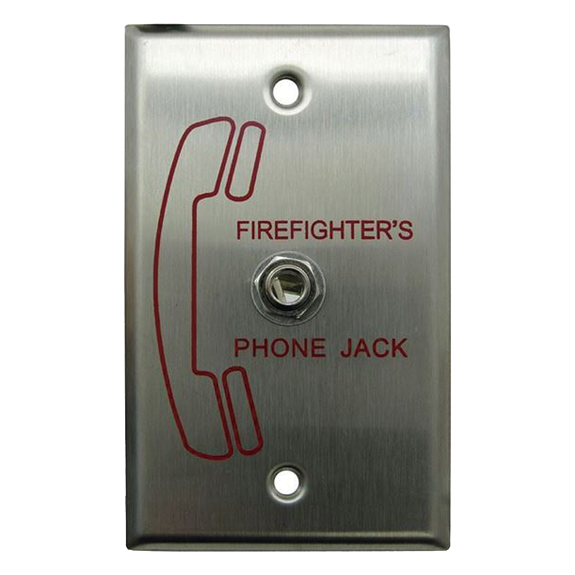 Toma Remota de Teléfono para Bomberos / Conexión Auricular FHS-F / Montaje en Caja 4x2x2½" / Circuito SLC Clase A/B / Auto-Programación / Hasta 24 Unidades por Sistema