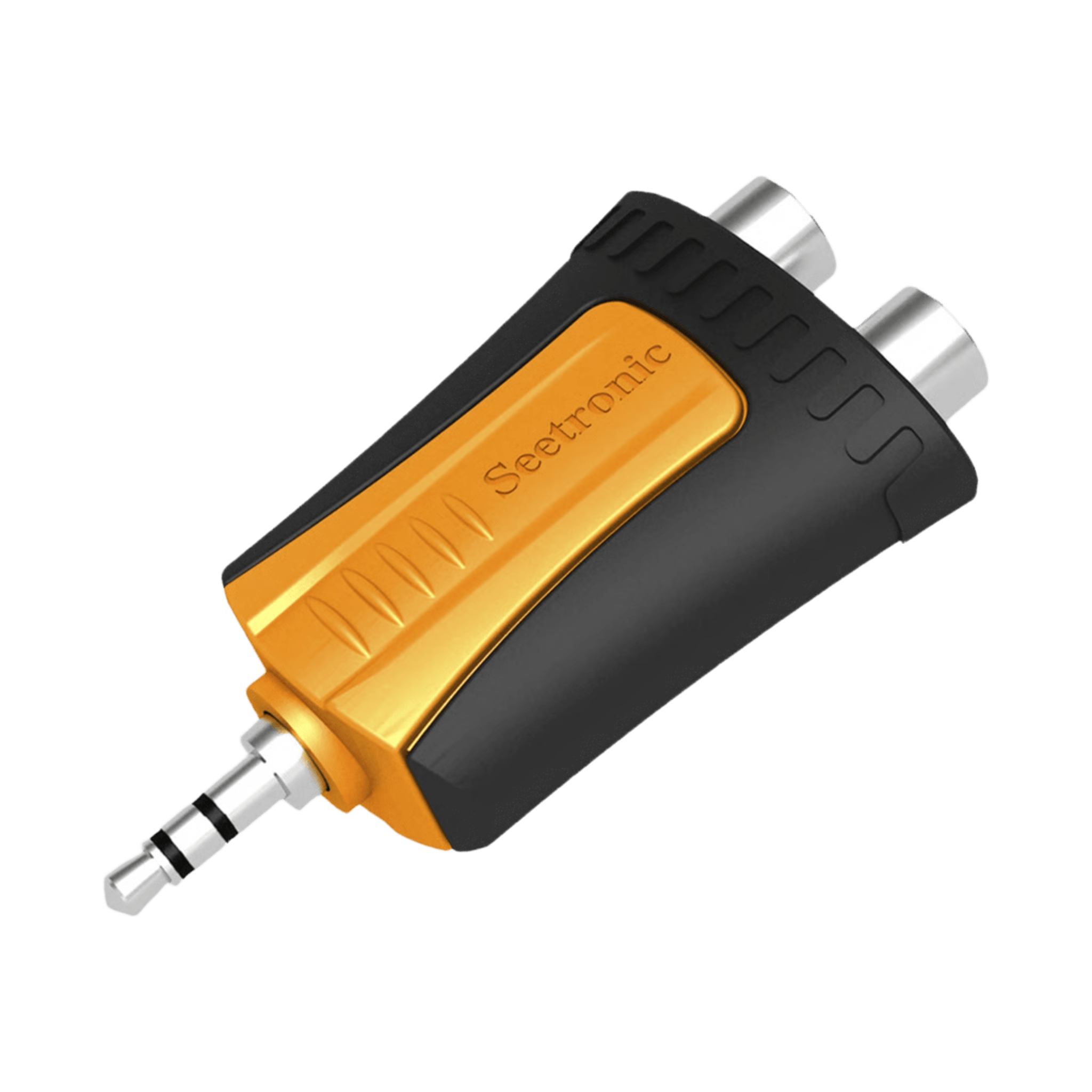 Conector Estéreo | 3.5 mm - 2 x conector Hembra RCA | Adaptador de Carcasa de Plástico