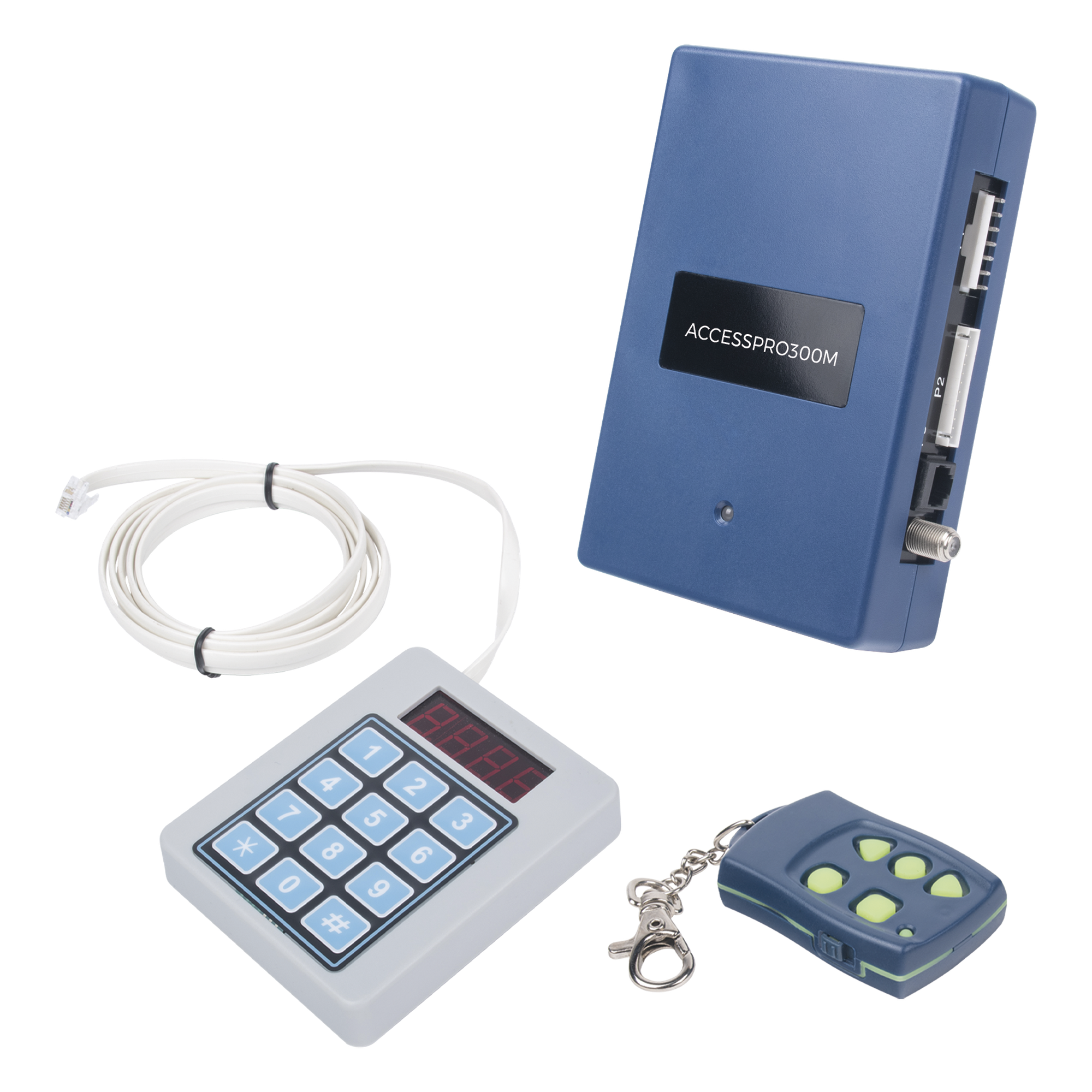 Receptor Inalambrico Universal Administrable por Software, Hasta 1600 controles de usuarios, compatible con Barreras y Motores de puertas — ACCESSPRO · SKU ACCESSPRO300