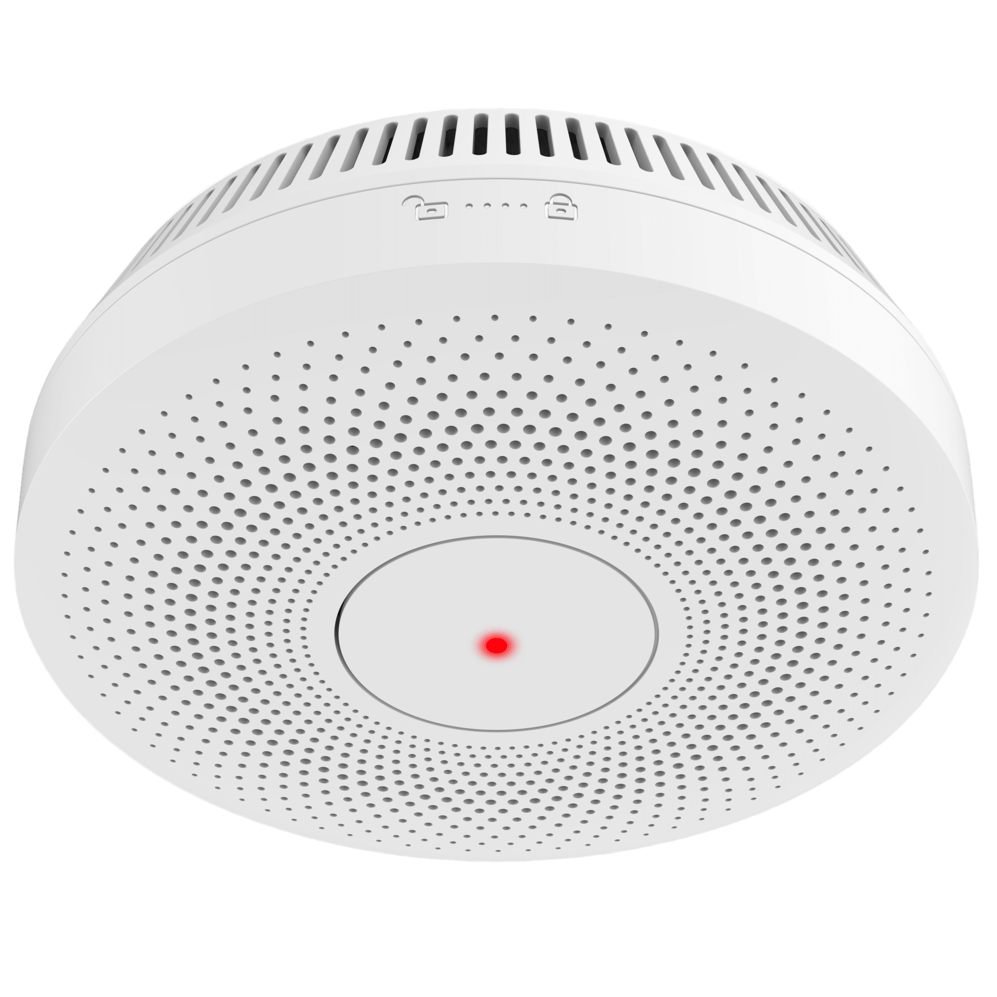 Detector de Humo Interlink / Doble Tecnología de Sensor de Luz / Alarma Auditiva 85dB / Batería de Litio 10 Años / Autoverificación/ Interconectable 30 Dispositivos