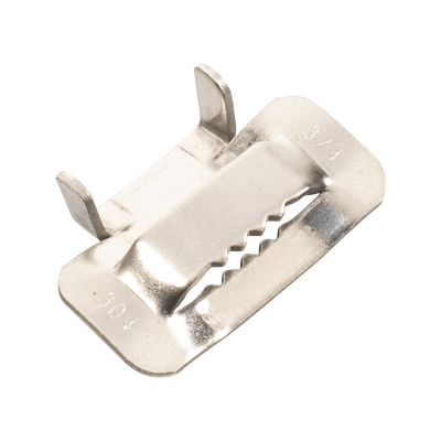 Hebilla de Acero Inoxidable T, 3/4", 100 piezas