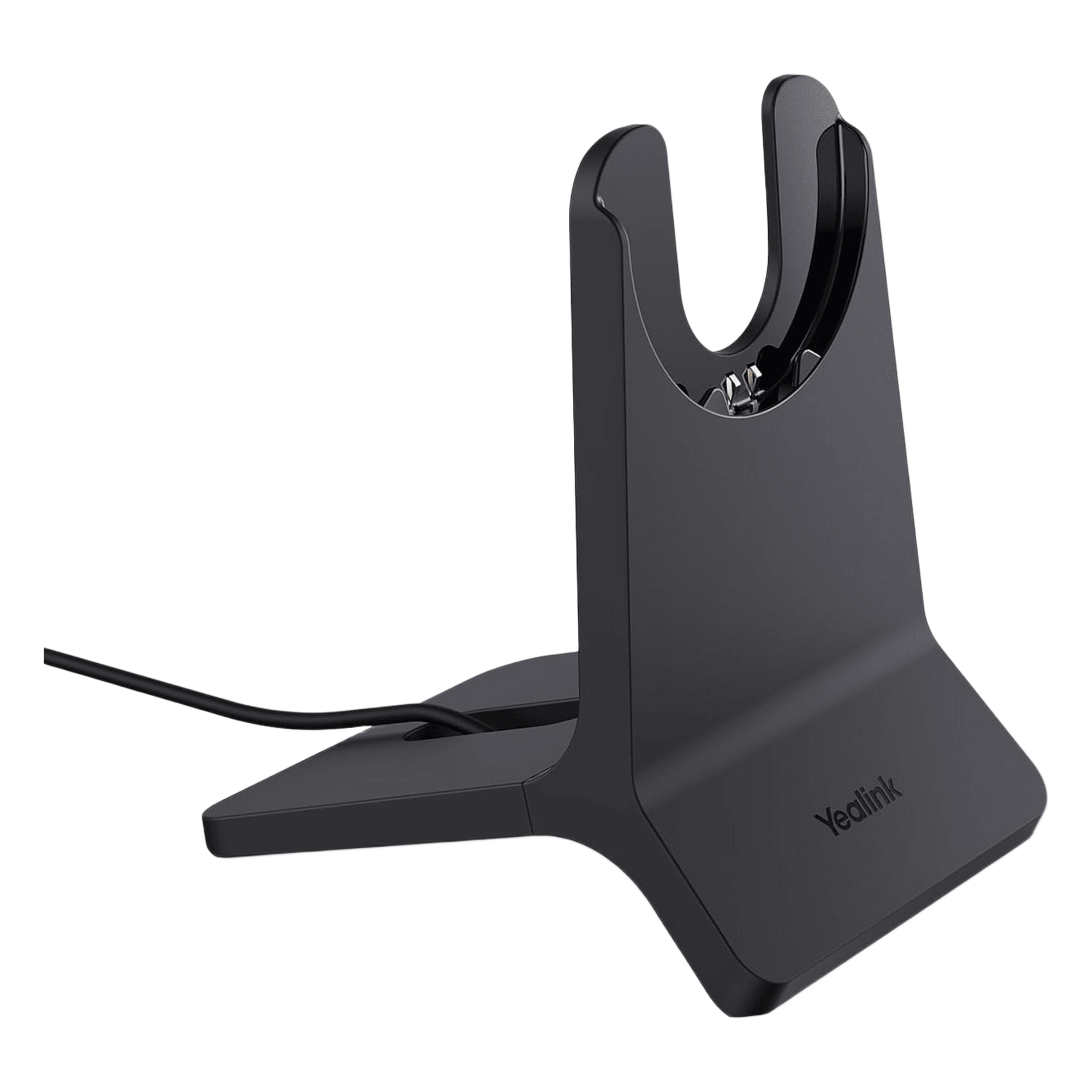 Base de Carga Compacta para Diademas Yealink BH70 y WH64. — YEALINK · SKU CHARGING-STAND-FOR-BH70/WH64-HYBRID