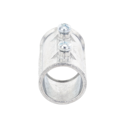 Cople de 3/4" para Tubo Pared Delgada con Tornillos Opresores.