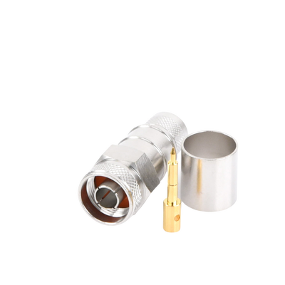 Conector N Macho Hex de Anillo Plegable para LP600, LMR-600, CNT-600.