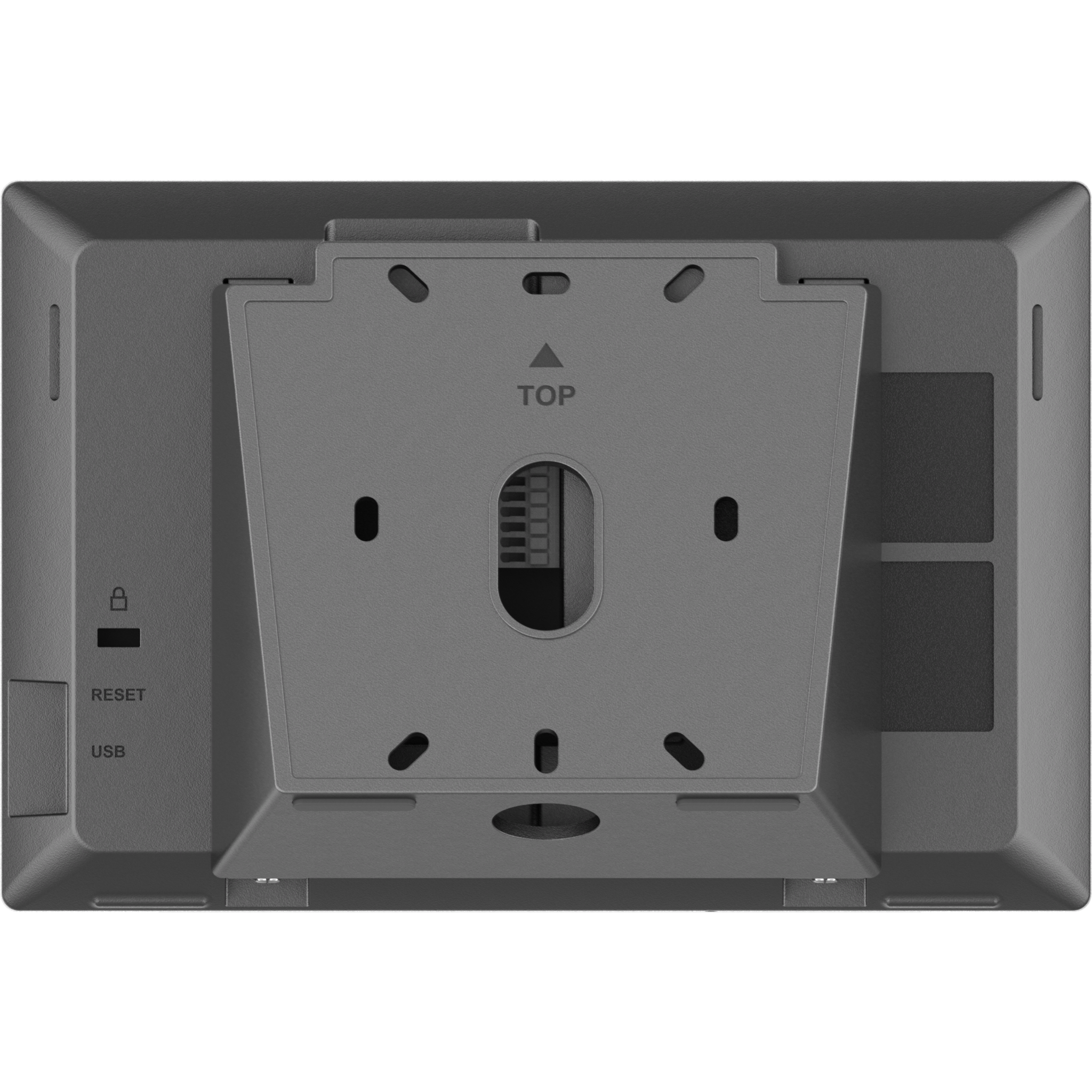 Estación de Intercomunicación SIP con Wi-Fi 6, Bluetooth y Control Total para Agendamiento de Salas y Edificios Inteligentes (Color Negro)