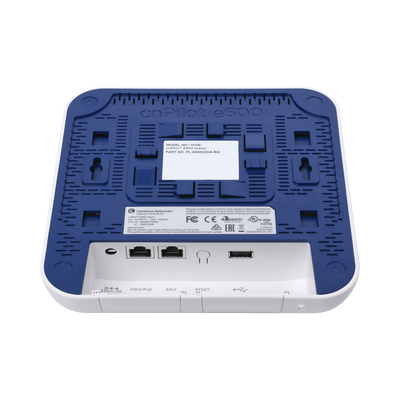Access Point WiFi cnPilot e600 Indoor para alta cobertura y densidad de usuarios, Doble Banda, Wave 2, MU-MIMO 4X4, antena Beamforming Omnidireccional, hasta 512 clientes