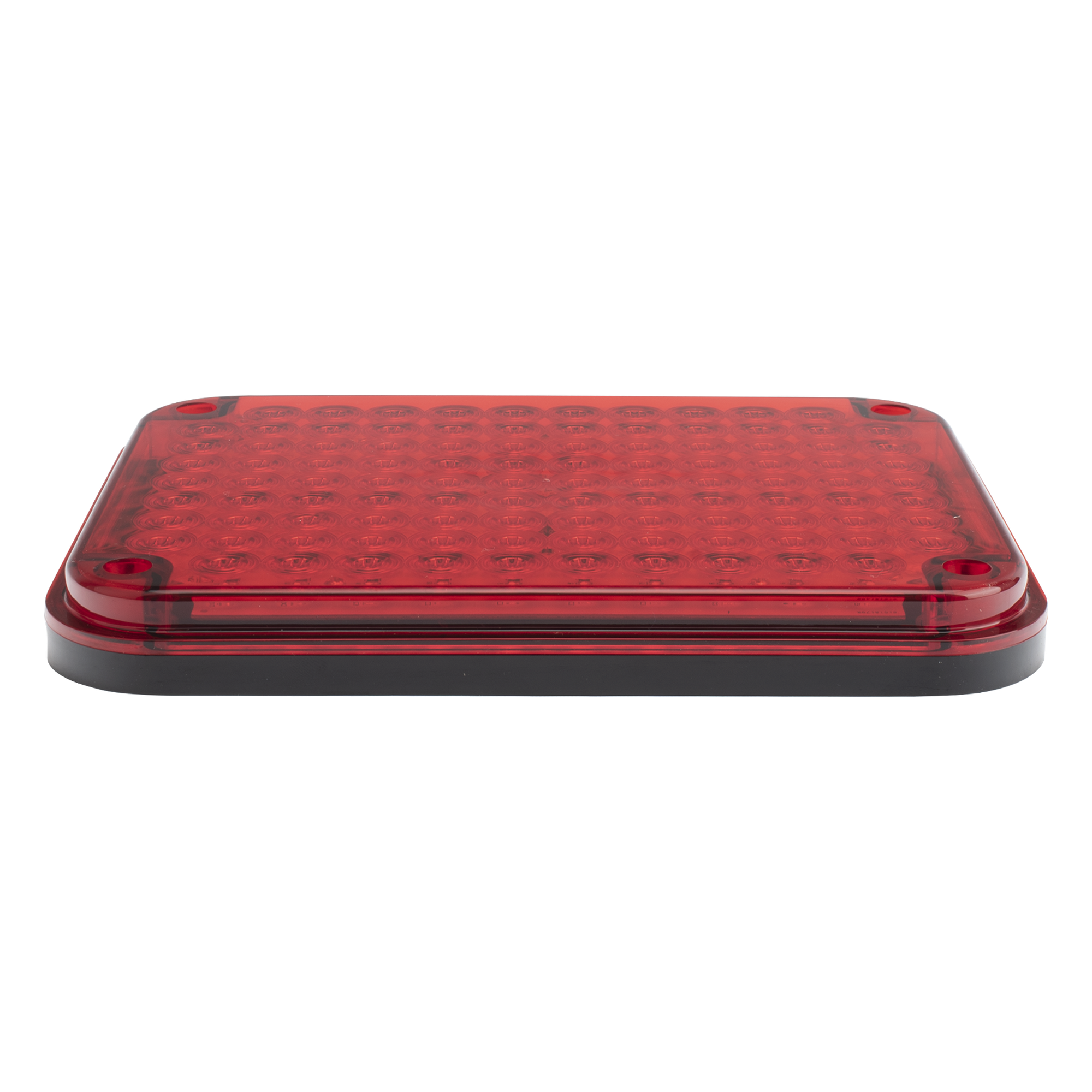 Luz de Advertencia de 9X7", Color Rojo, Ideal para Ambulancias