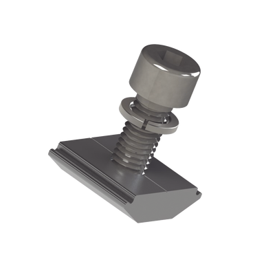 Conector N con tornillo para fijación en riel 5 y 8 — EPCOM POWERLINE · SKU EPLDINBN825