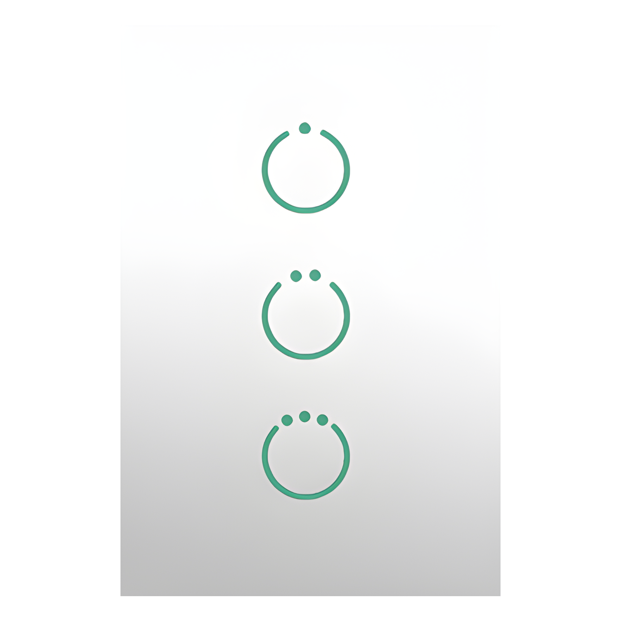 (ZWAVE) Interruptor On/Off panel táctil touch inalámbrico Zwave Plus 3 botones. Compatible con Hubitat HC8, Álula M2M, otro — SMARTHOME BY EPCOM · SKU MHS513
