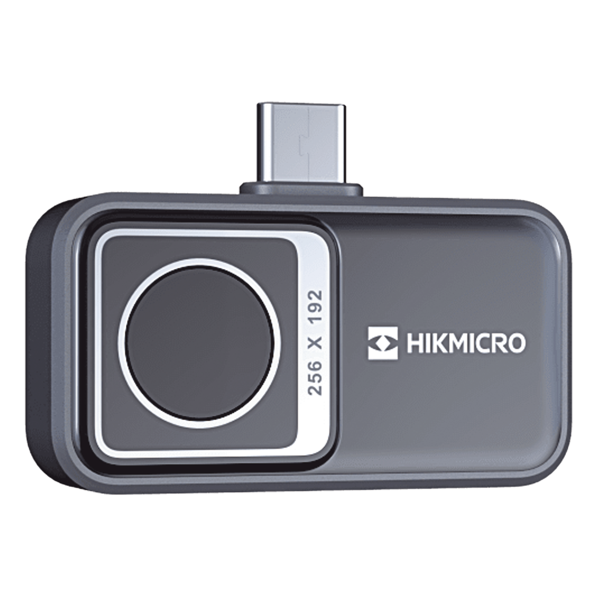 Cámara Termográfica para Smartphone / Resolución IR 256 x 192 / SuperIR / Rango -20°C a 400°C / Precisión ±2°C o ±2% / Campo de Visión 50° × 37.2° / USB-C y Lightning / IP40