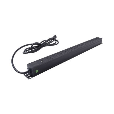 PDU Barra Multicontactos Vertical con 14 Salidas 125V/15A, Contactos Tipo NEMA