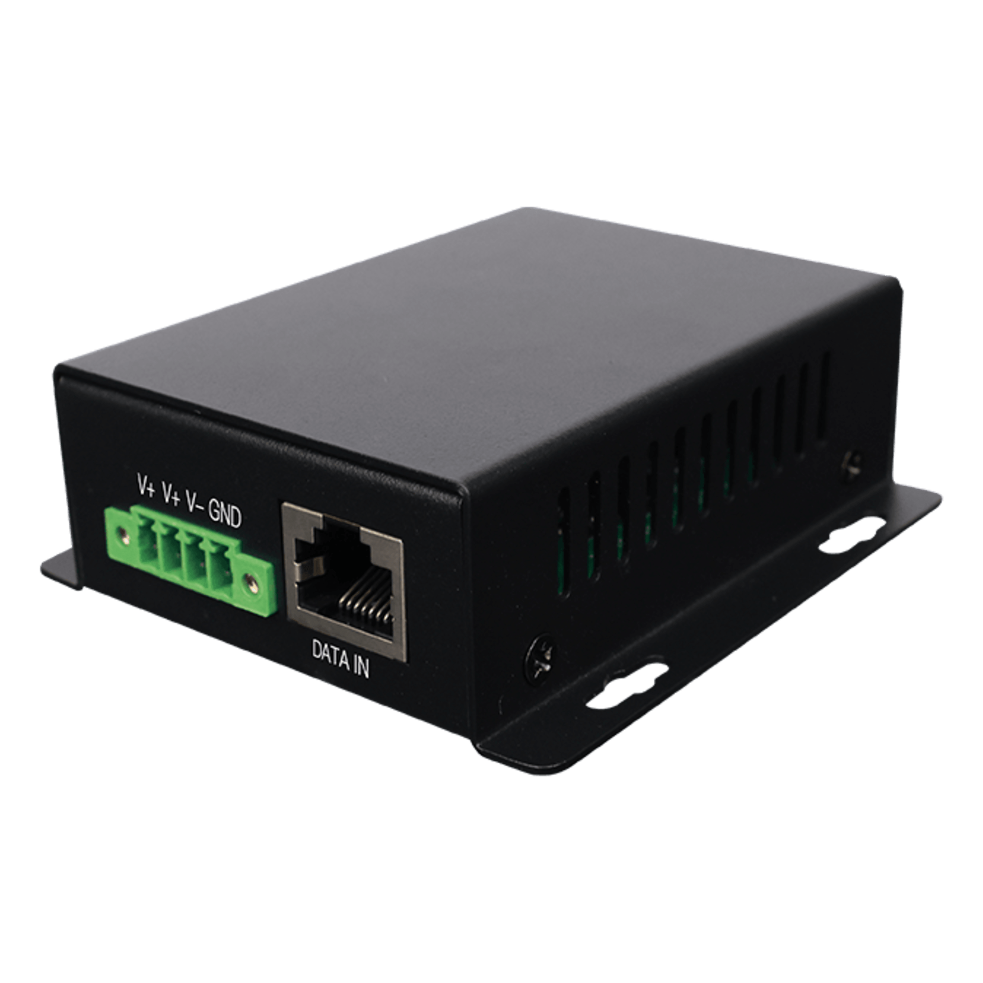 Inyector PoE Industrial / Ideal para Aplicaciones Solares / Entrada 9-42 Vcc / Salida PoE 48V / Conexión plug and play / Ideal para Conectar Cámaras PoE — WI-TEK · SKU WI-POE62-48V
