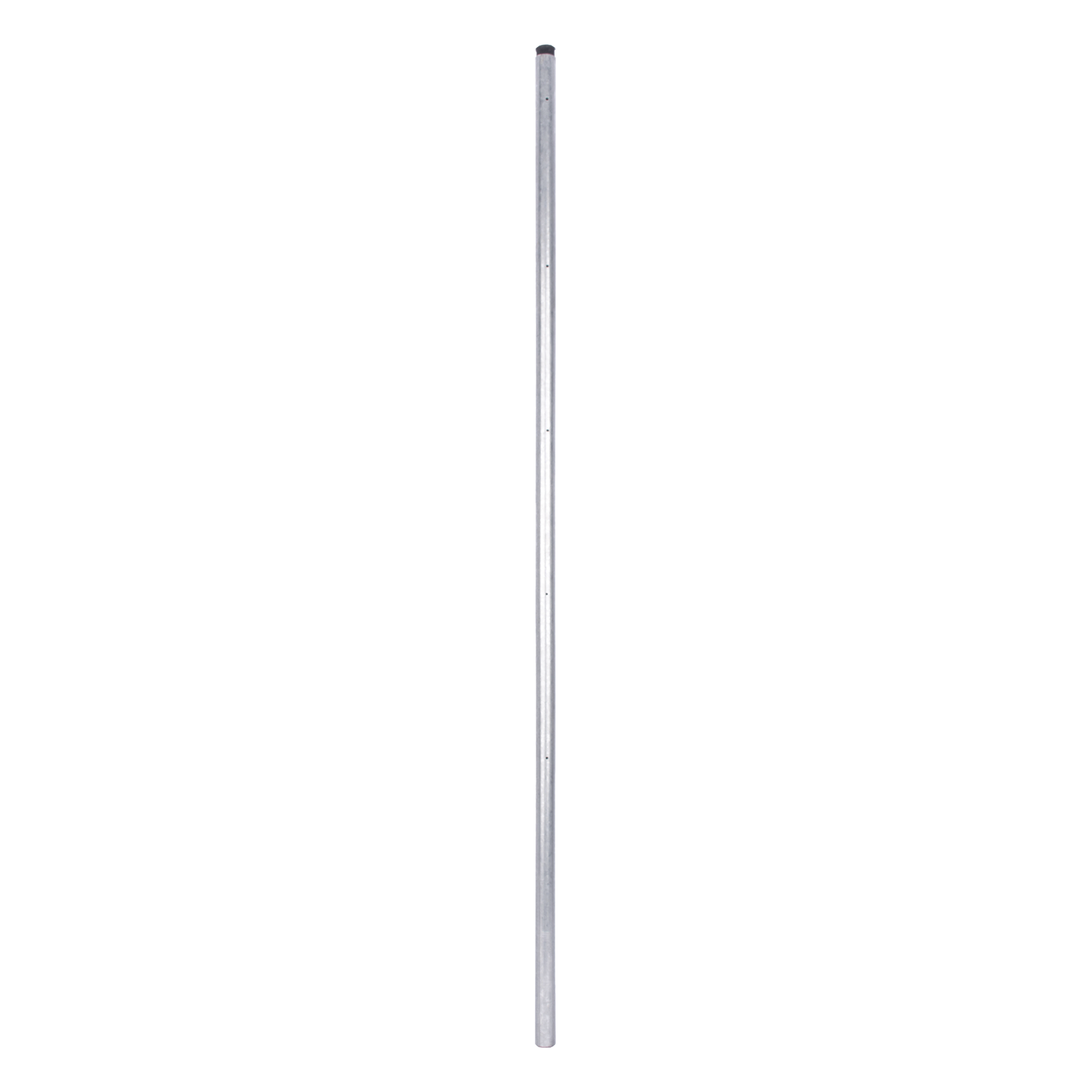 Poste de Esquina / Tubo Galvanizado G60 / 1.20 m (3.9 ft) / 5 Perforaciones / 1" Diámetro / Para Cerco Eléctrico — YONUSA · SKU FENCEPOST