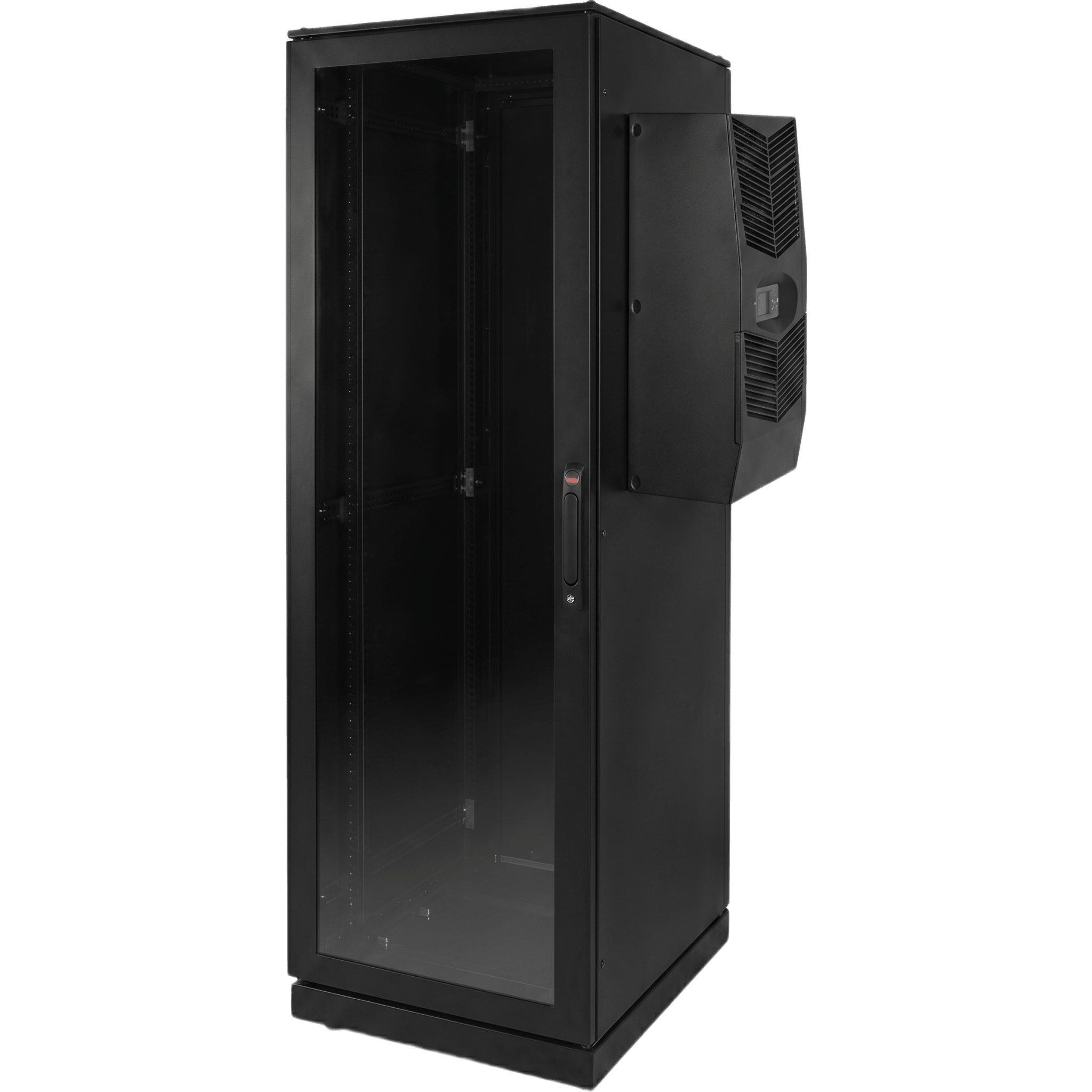 Gabinete de Telecomunicaciones ProLine V/D, 600 mm de Ancho, 1000 mm de Profundidad, Compatible Con Aire Acondicionado Tipo G52, NEMA 12, 42 UR, Color Negro — HOFFMAN · SKU PSC20610BAC2