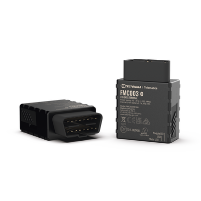 Rastreador (GPS) 4G LTE Cat 1 De Super Fácil Instalación, Lectura de Datos OBD OEM y Conectividad Bluetooth — TELTONIKA · SKU FMC003