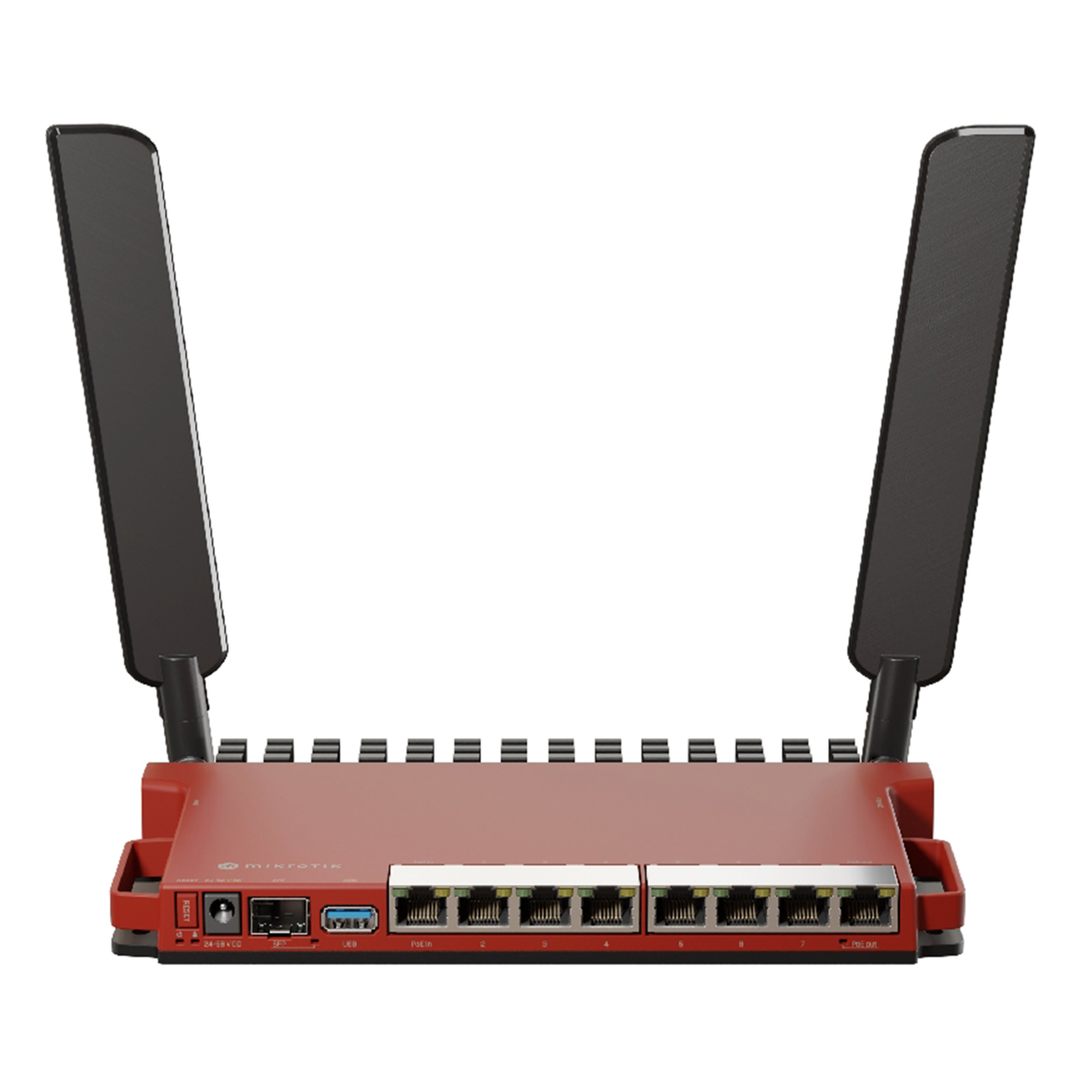 Router inalámbrico 2.4GHz AX / 8 puertos Gigabit / 1 SFP 2.5Gbps/ Soporta contenedores