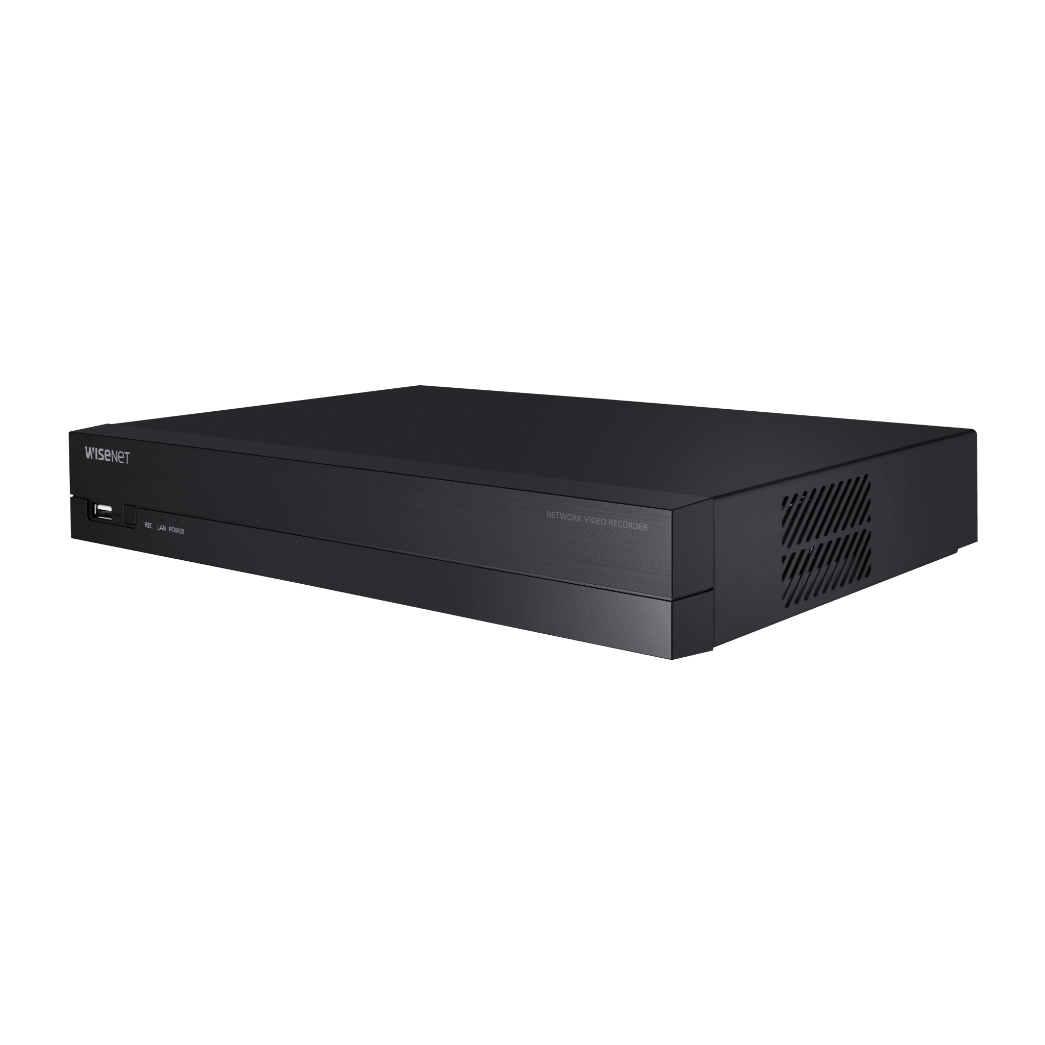 NVR 8 Megapíxel / 4 canales / H.265 / P2P Wisenet / 4 puertos PoE — HANWHA VISION · SKU ARN-410S-2TB