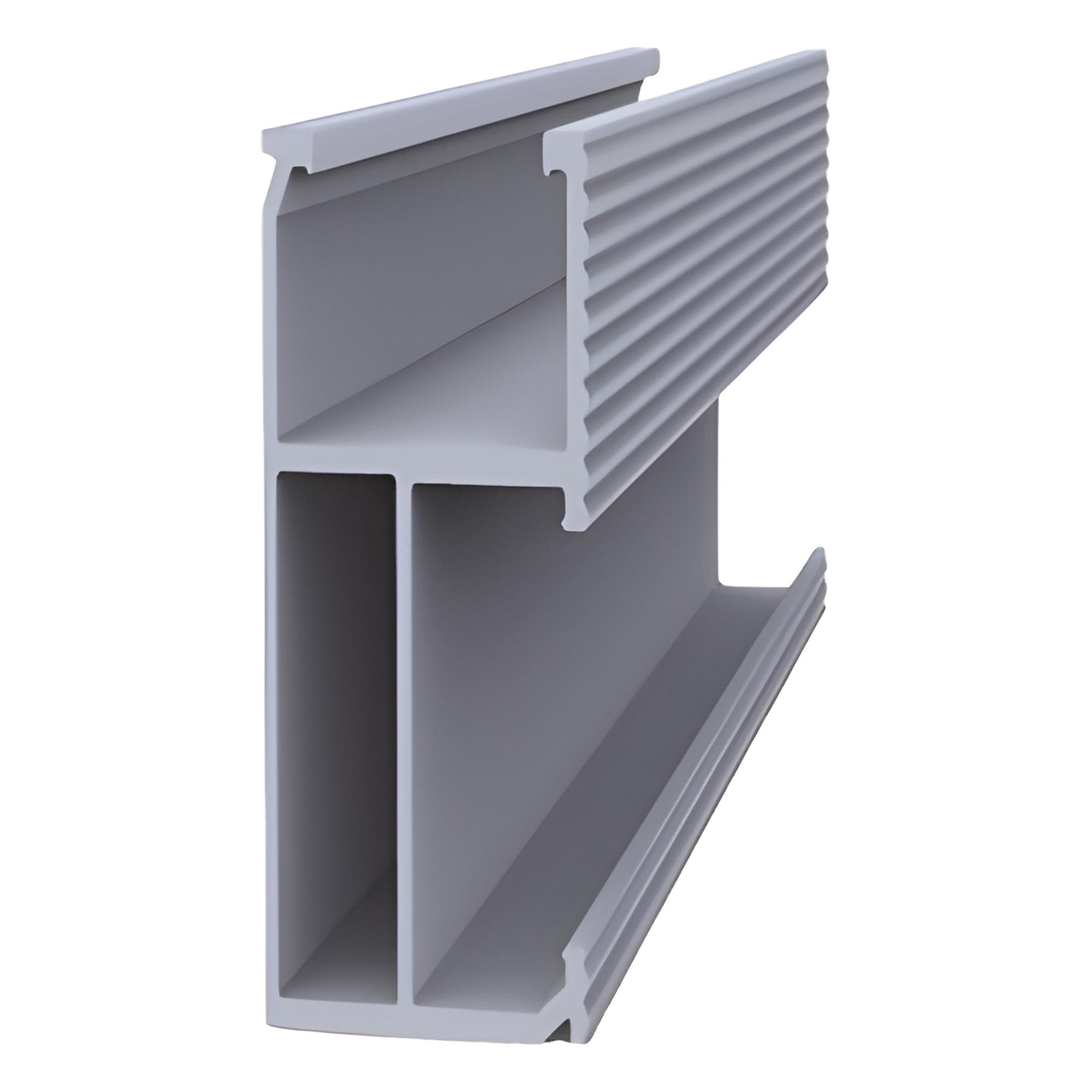 Riel 5 para montaje de módulos fotovoltaicos de aluminio anodizado de 4400mm. — SYSCOM · SKU EPL-SR5-4400
