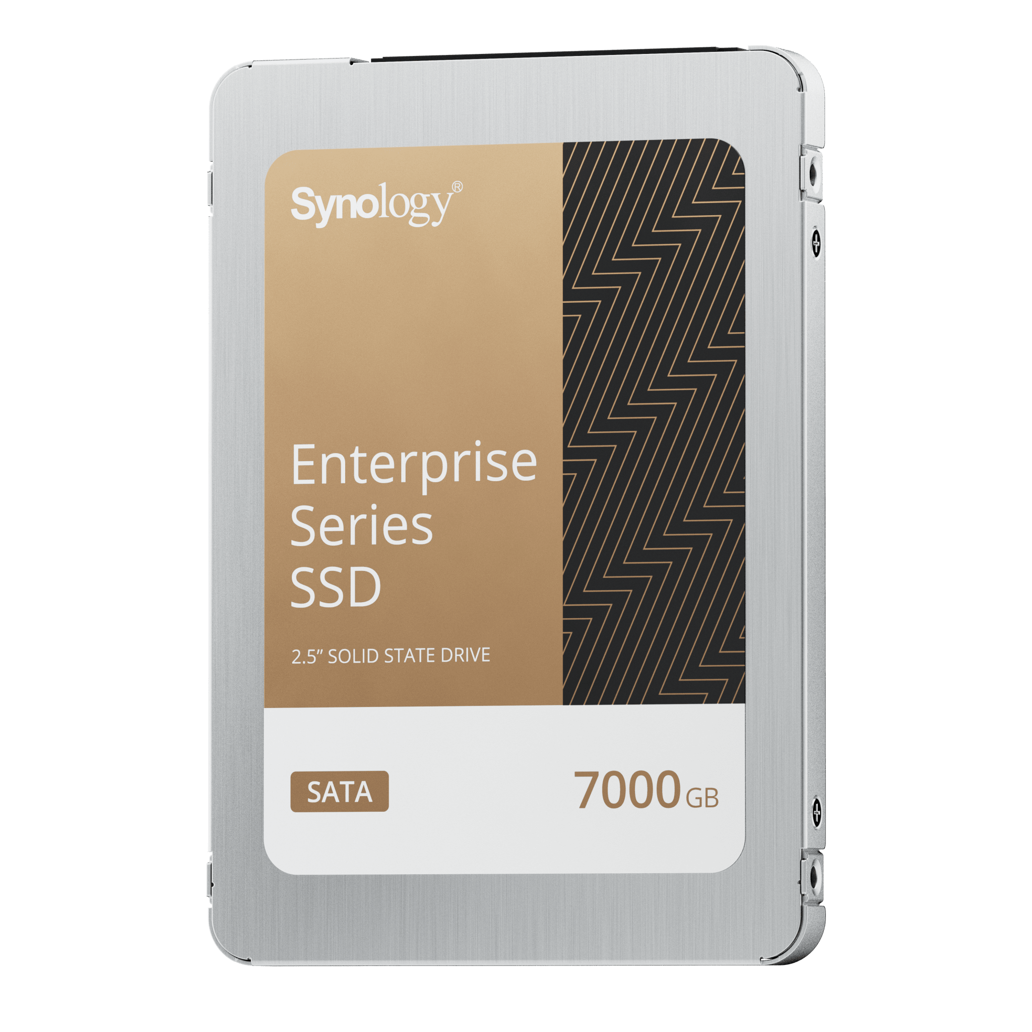 SSD SATA de 2,5" Serie Enterprise | 7000 GB | Alto Rendimiento Estable | Resistencia Empresarial | Protección de Datos Integral | Análisis de Vida Útil | Compatibilidad con Synology DSM | Garantía de 3 Años.