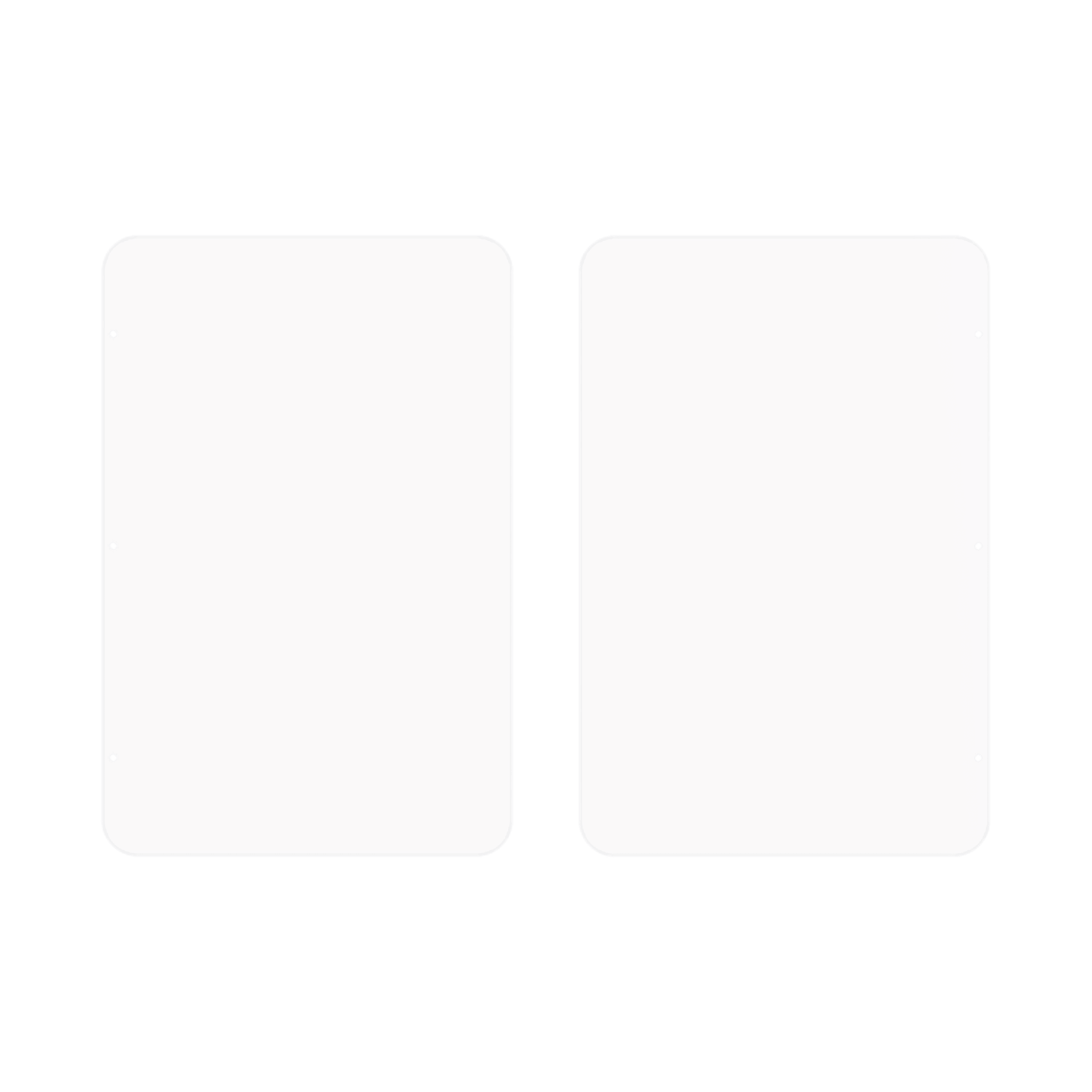 Kit de Repuesto (2 Piezas) de Aletas de Acrílico para Formar Carriles de 65 cms en Torniquetes Series DS-K3B530