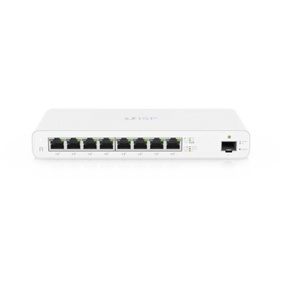 UISP Router Gigabit PoE Pasivo con 8 Puertos para Implementaciones MicroPoP y Redes Seguras