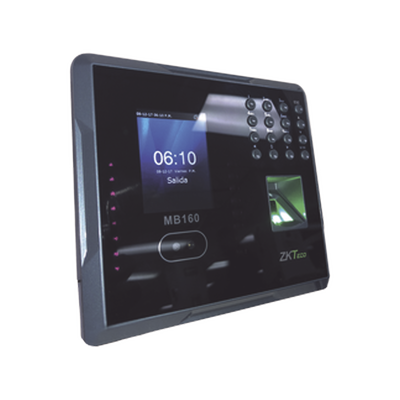 Terminal Biométrica Facial / Rostro Huella y Tarjeta / 1,500 Usuarios / Pantalla 2.8" / TCP/IP USB / ADMS / Control de 1 Puerta