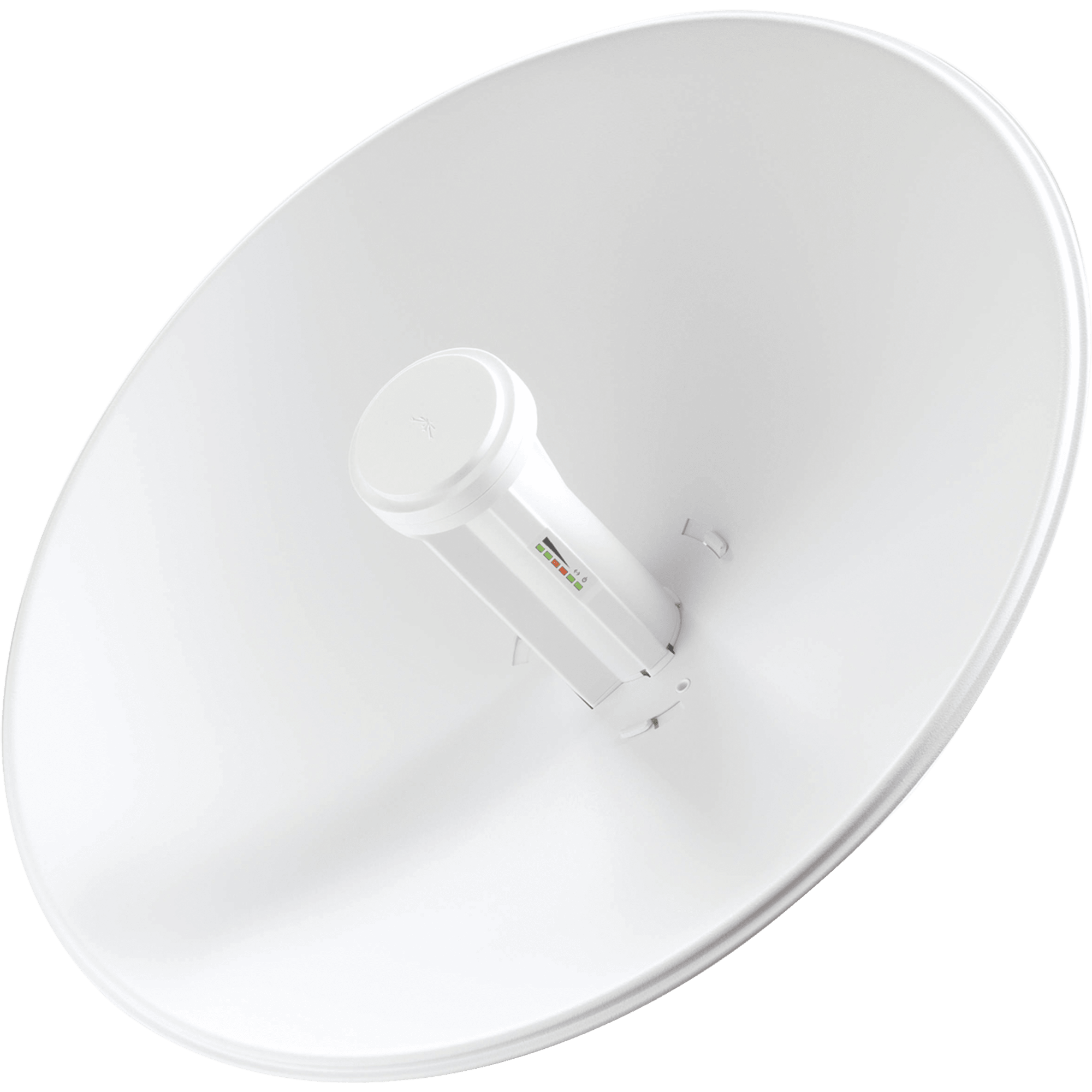 PowerBeam airMAX M2, hasta 150 Mbps, frecuencia 2 GHz (2405 - 2475 MHz) con antena tipo plato de 18 dBi