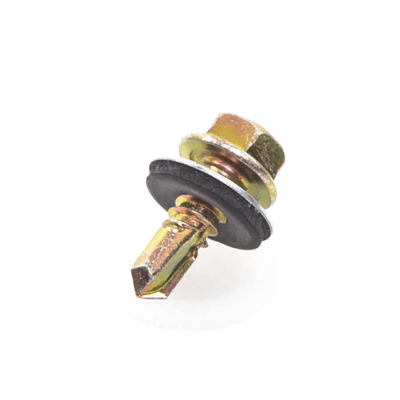 Tornillo Punta Broca Sello Montado 6.4 X 25 mm (1/4" X 1") Caj. C/100pz.
