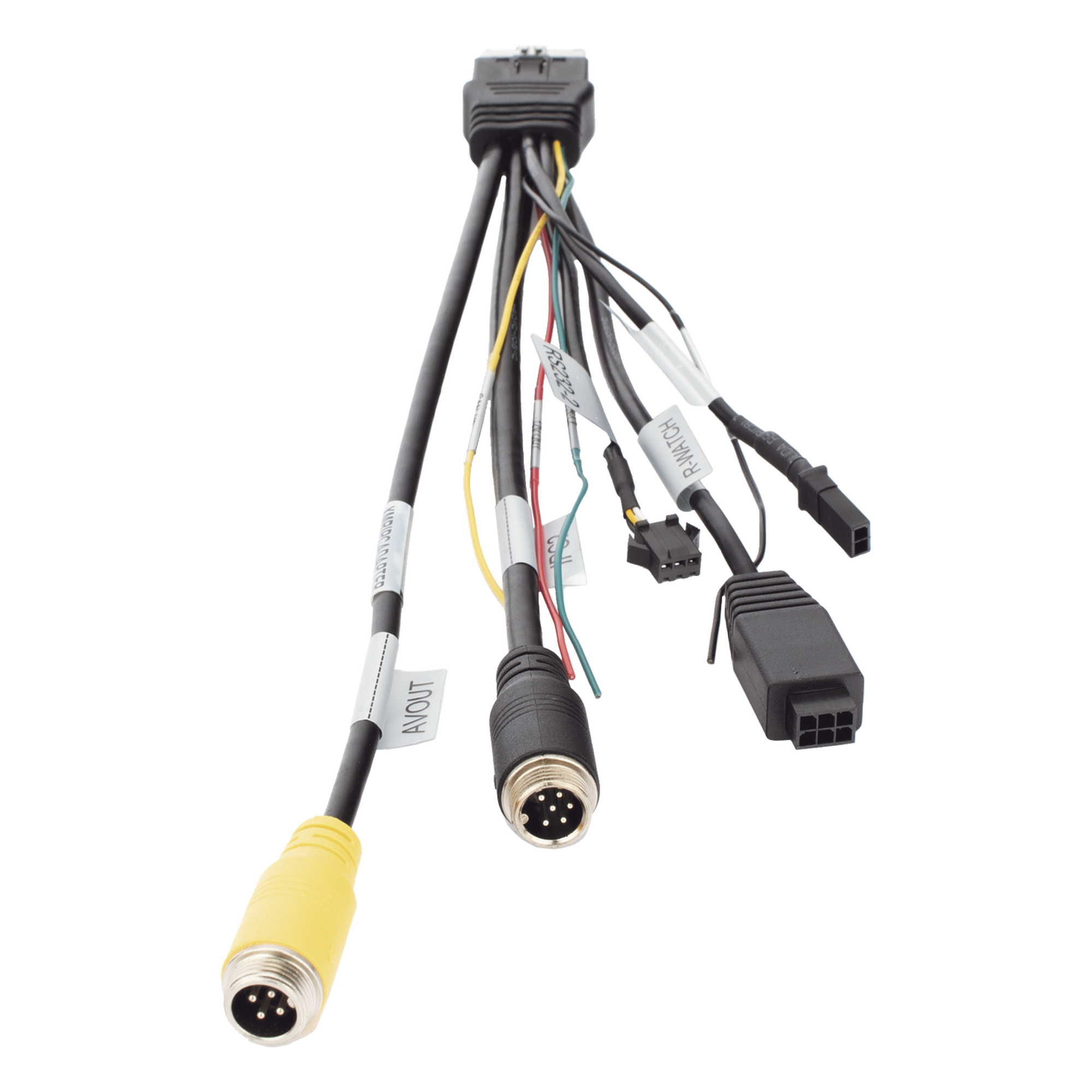Adaptador IP / Salida de Video / Conector Aviación 4 Pines / RS485 / Compatible XMR406NAHD