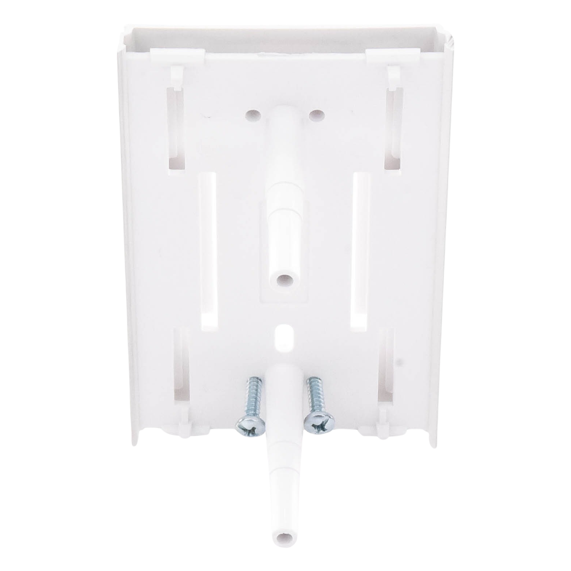 Soporte y tapa universal color blanco de PVC auto extinguible, para canaleta TEK100 (5595-10001)