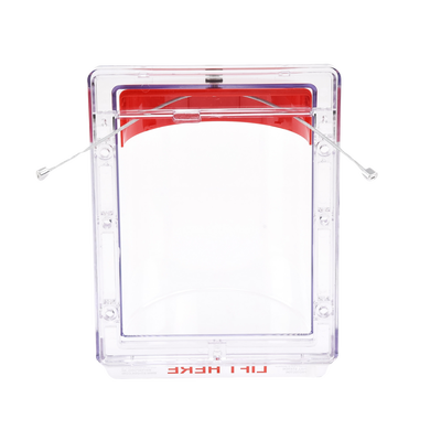 Cubierta Protectora Serie Stopper IIÆ De Policarbonato Super Resistente, Montaje Empotrado, Texto En Inglés, Sin Bocina